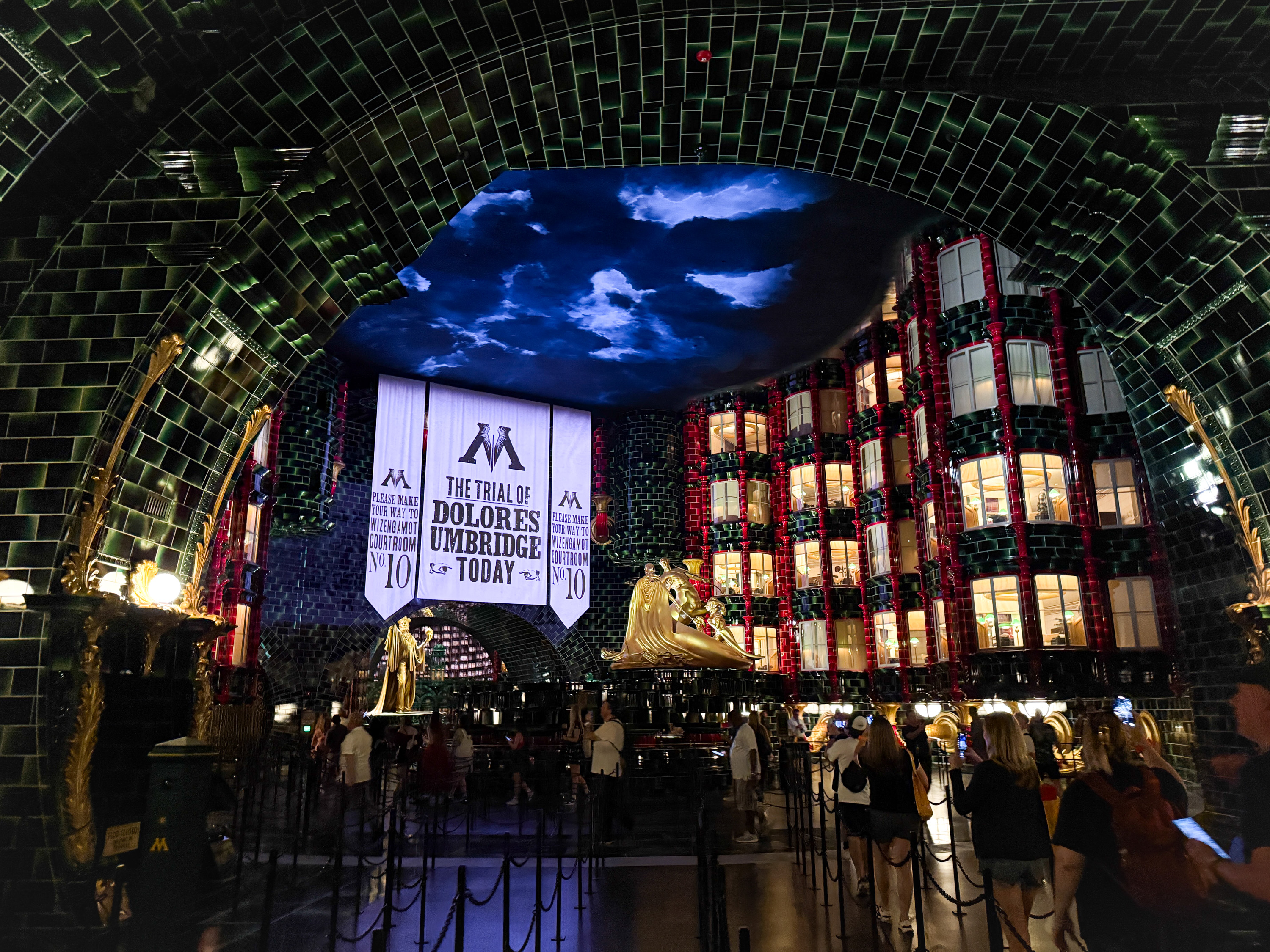 Epic Universe Ministry of Magic atrium Epic Universe Ministry of Magic atrium
