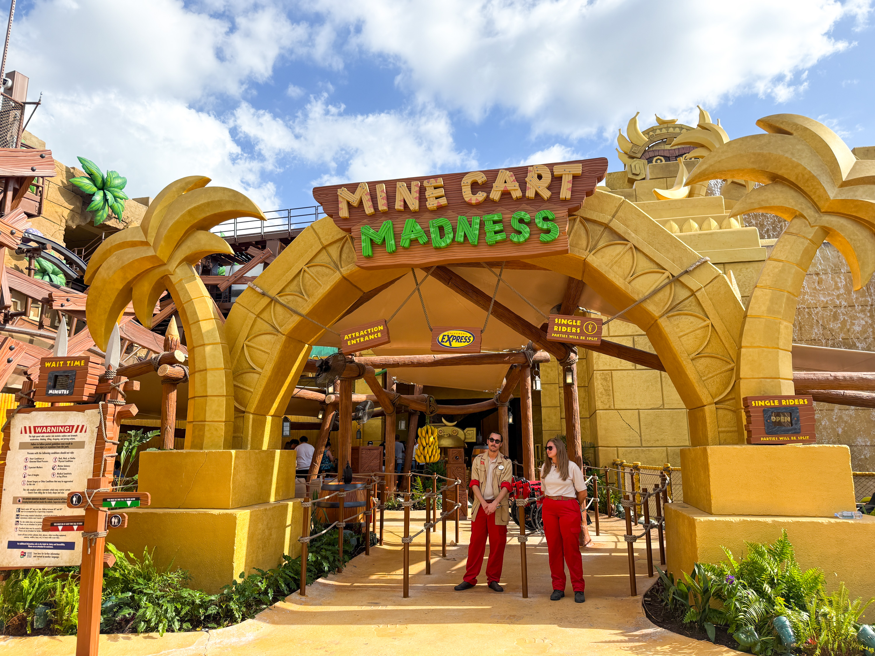 Epic Universe Donkey Kong Country Epic Universe Nintendo Mine Cary Madness Donkey Kong