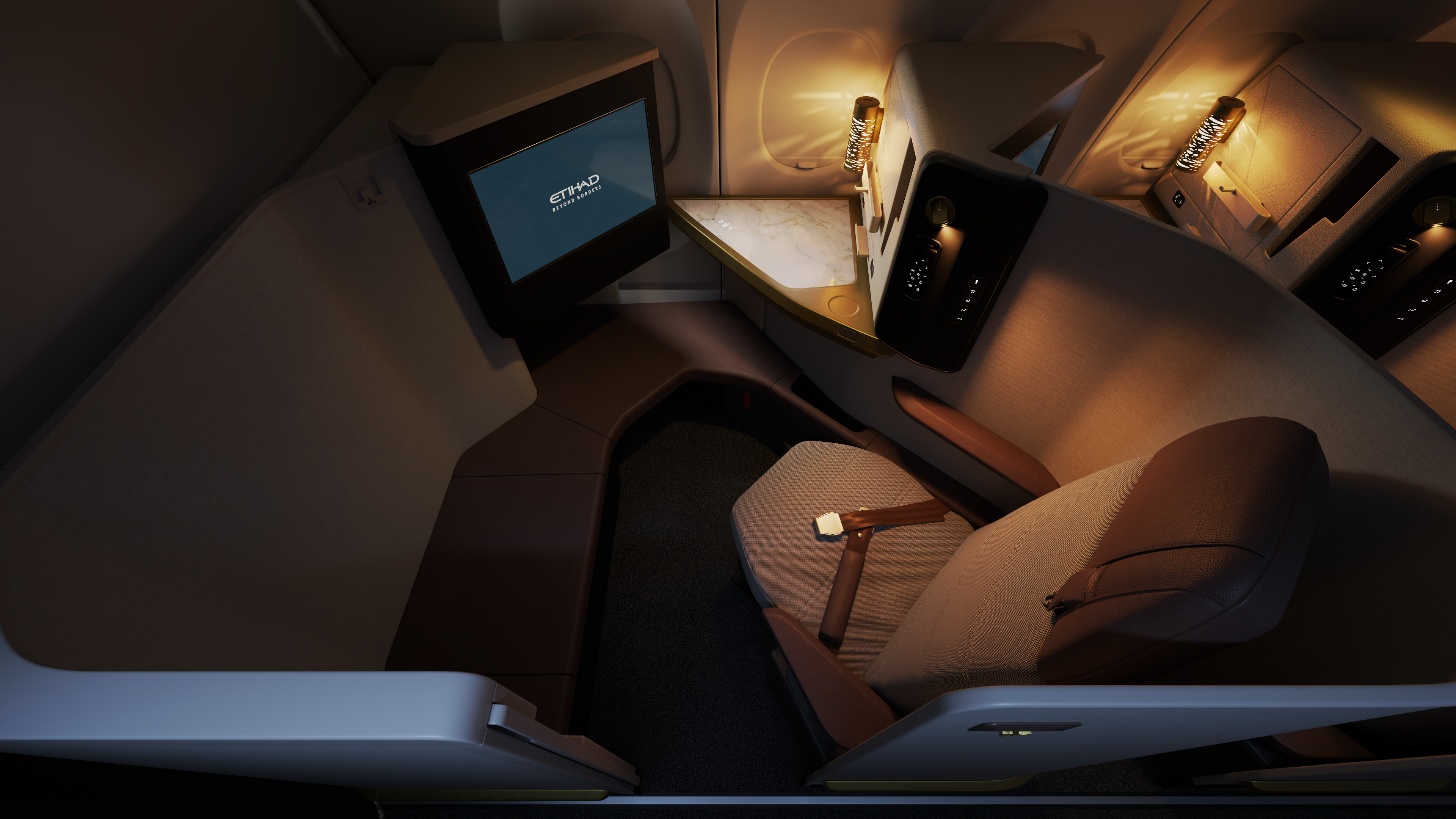 Etihad A321LR First Suite Etihad A321LR First Suite