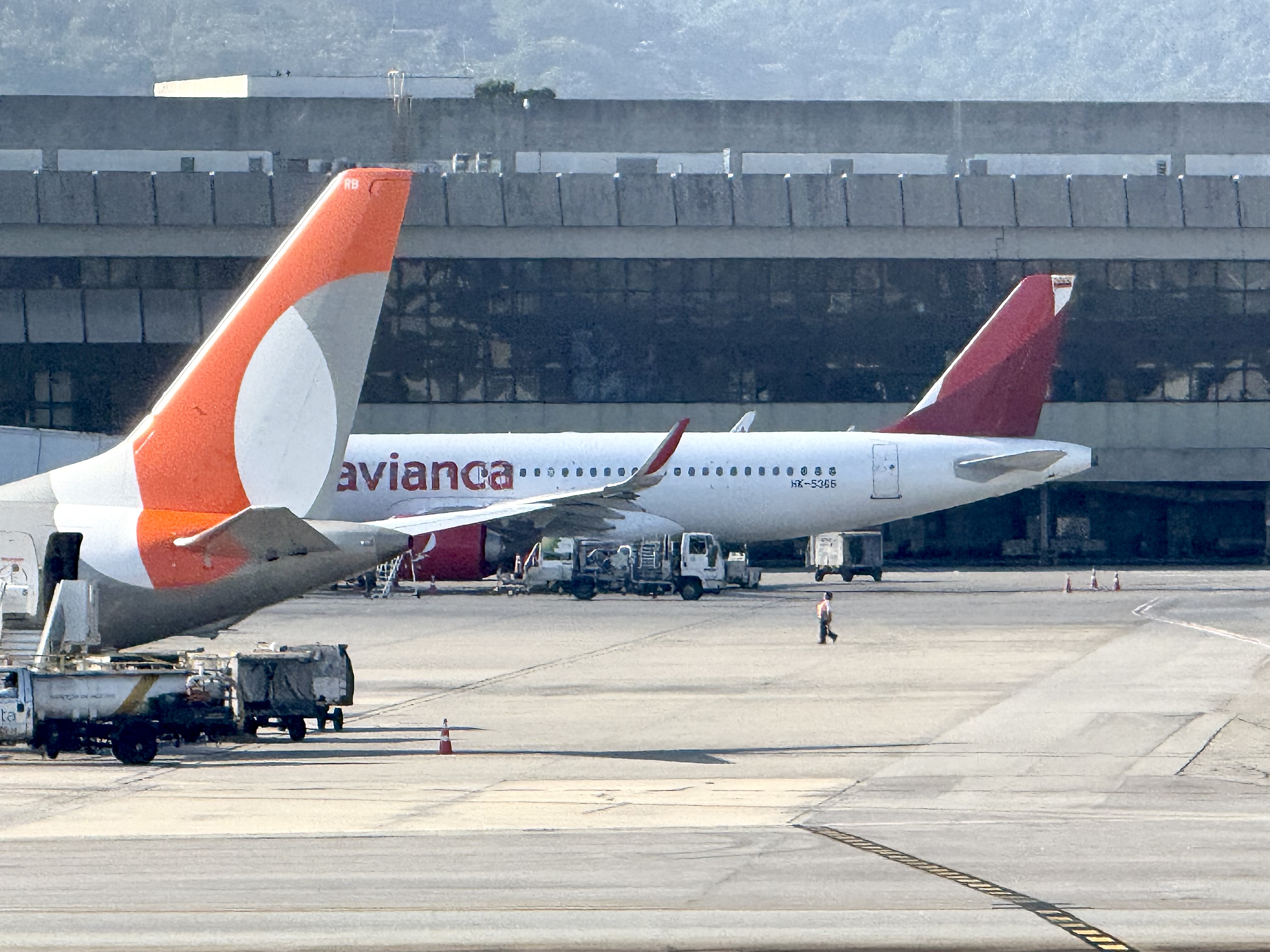 GOL and Avianca at Sao Paulo GRU