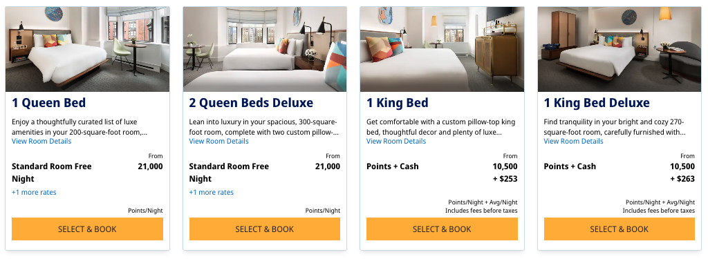 Hotel Seville NoMad Hyatt points off peak