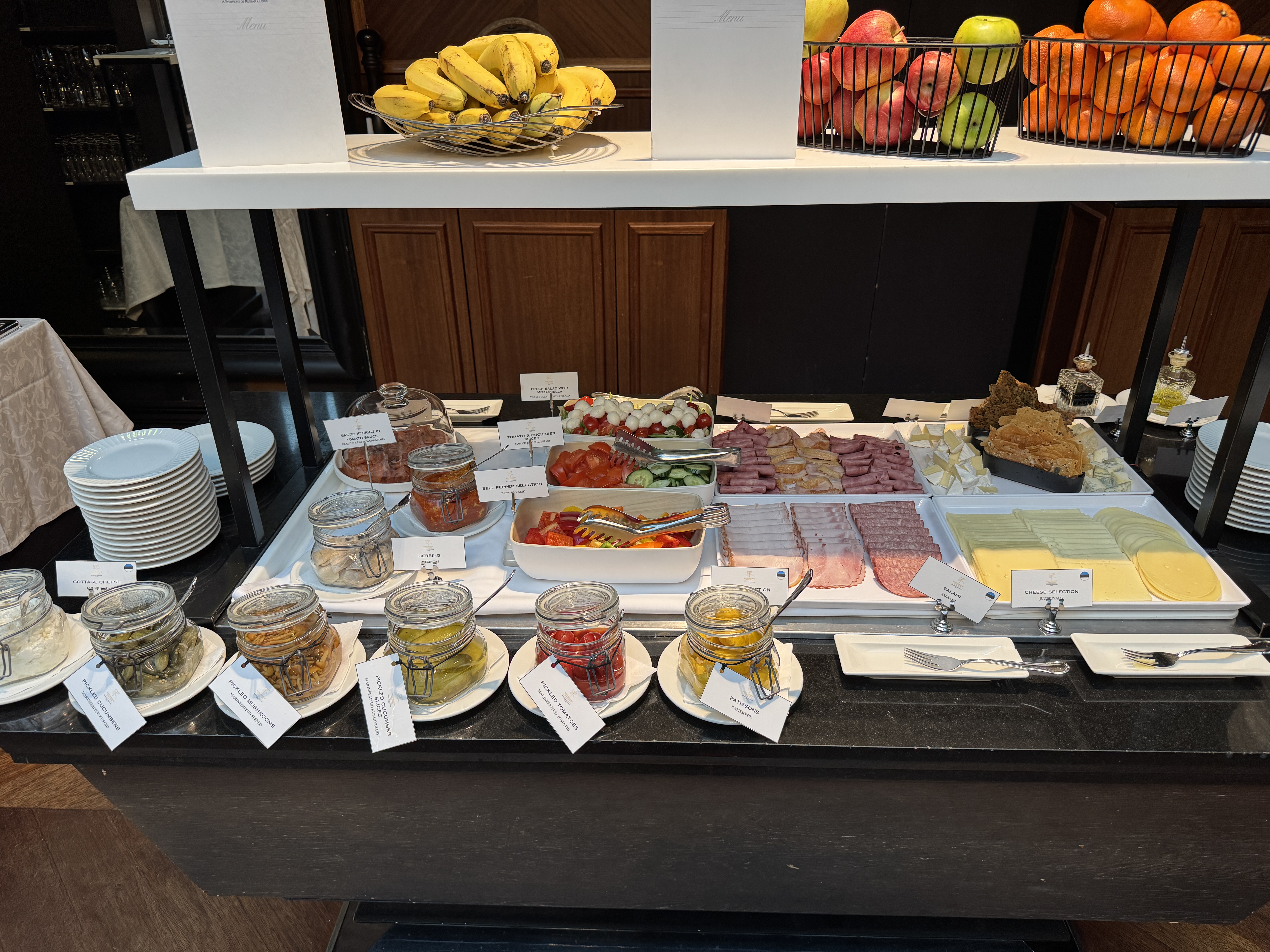 Hotel Telegraaf breakfast cold cuts