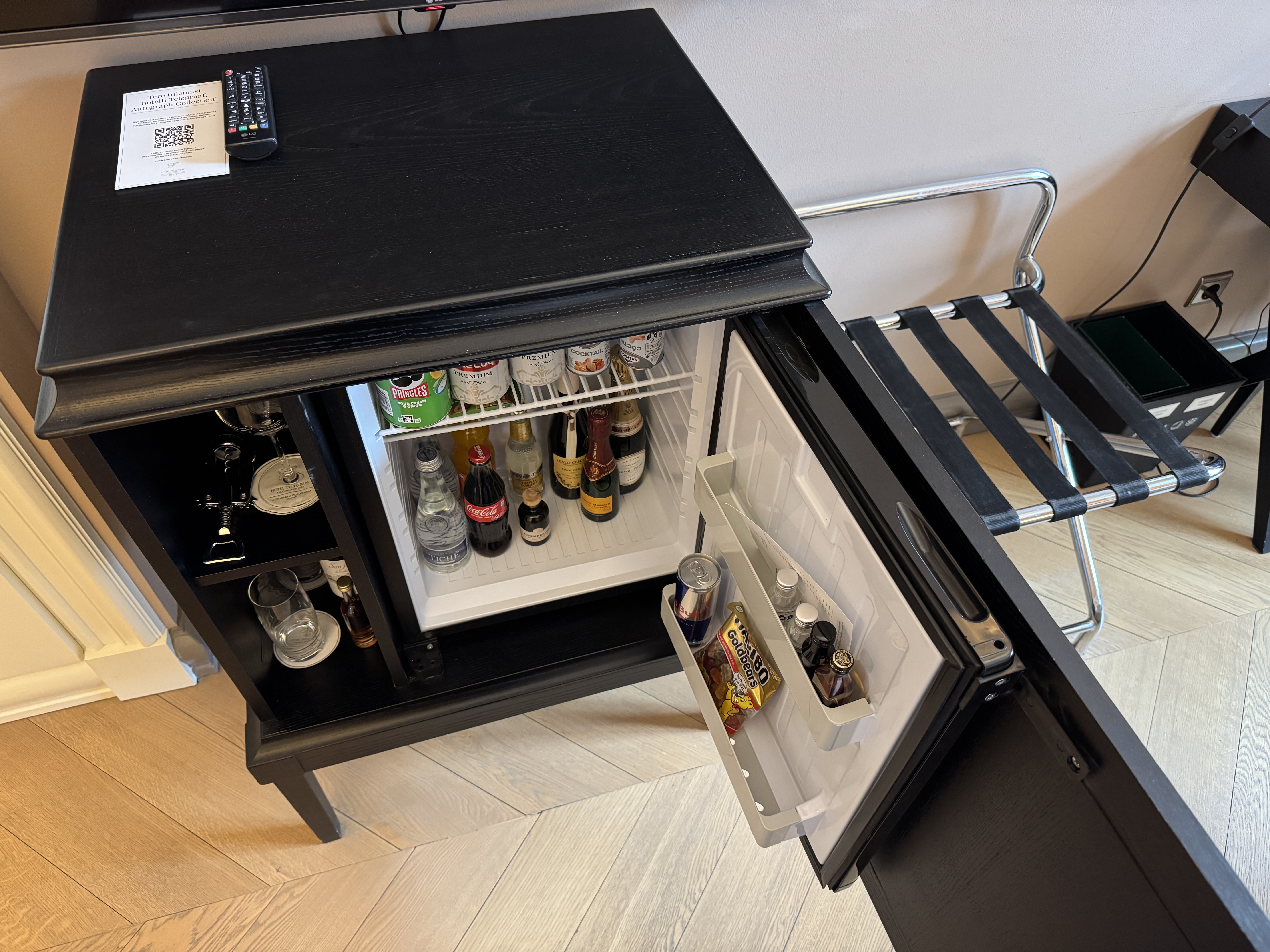Hotel Telegraaf minibar