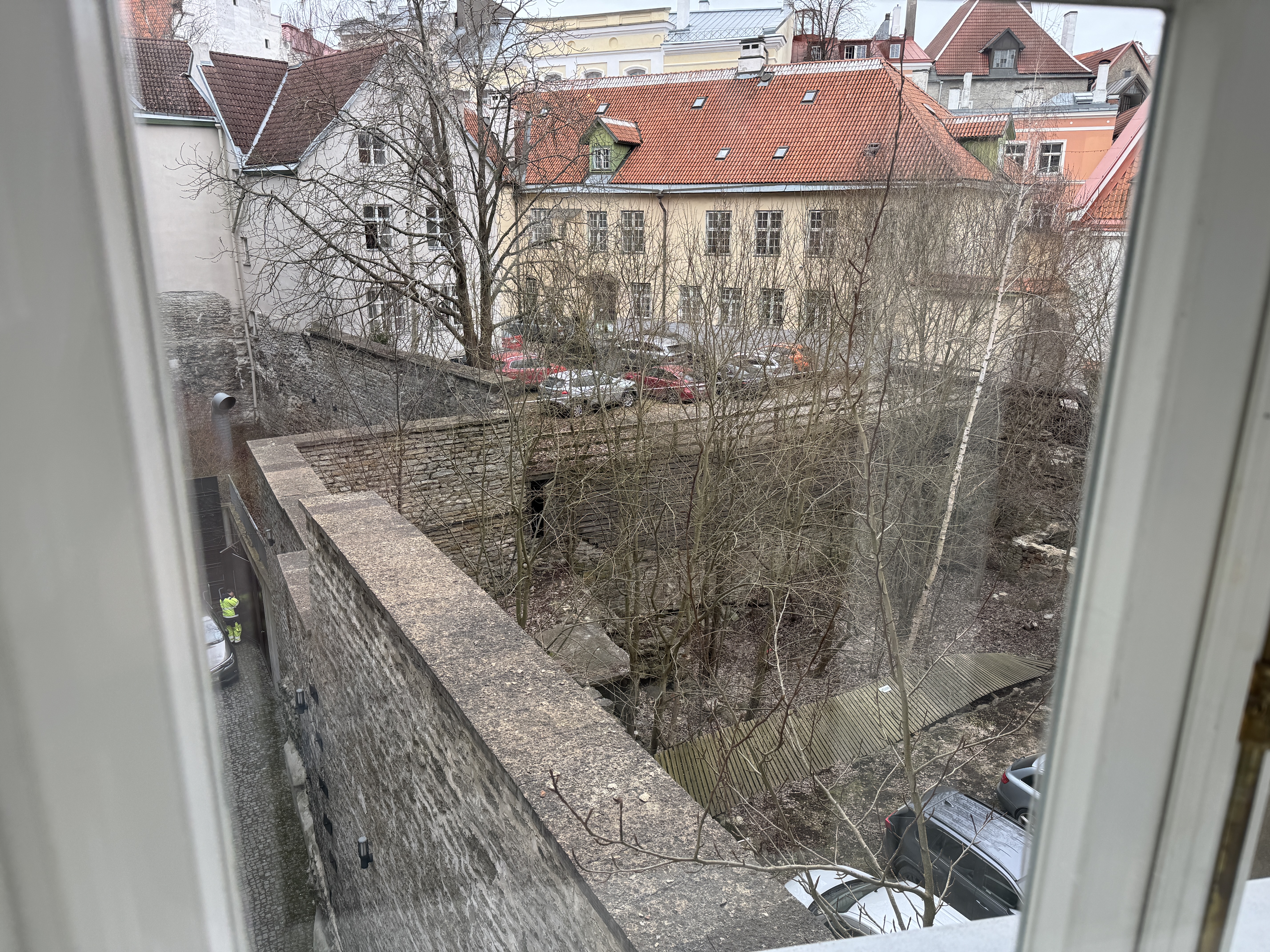 Hotel Telegraaf window view