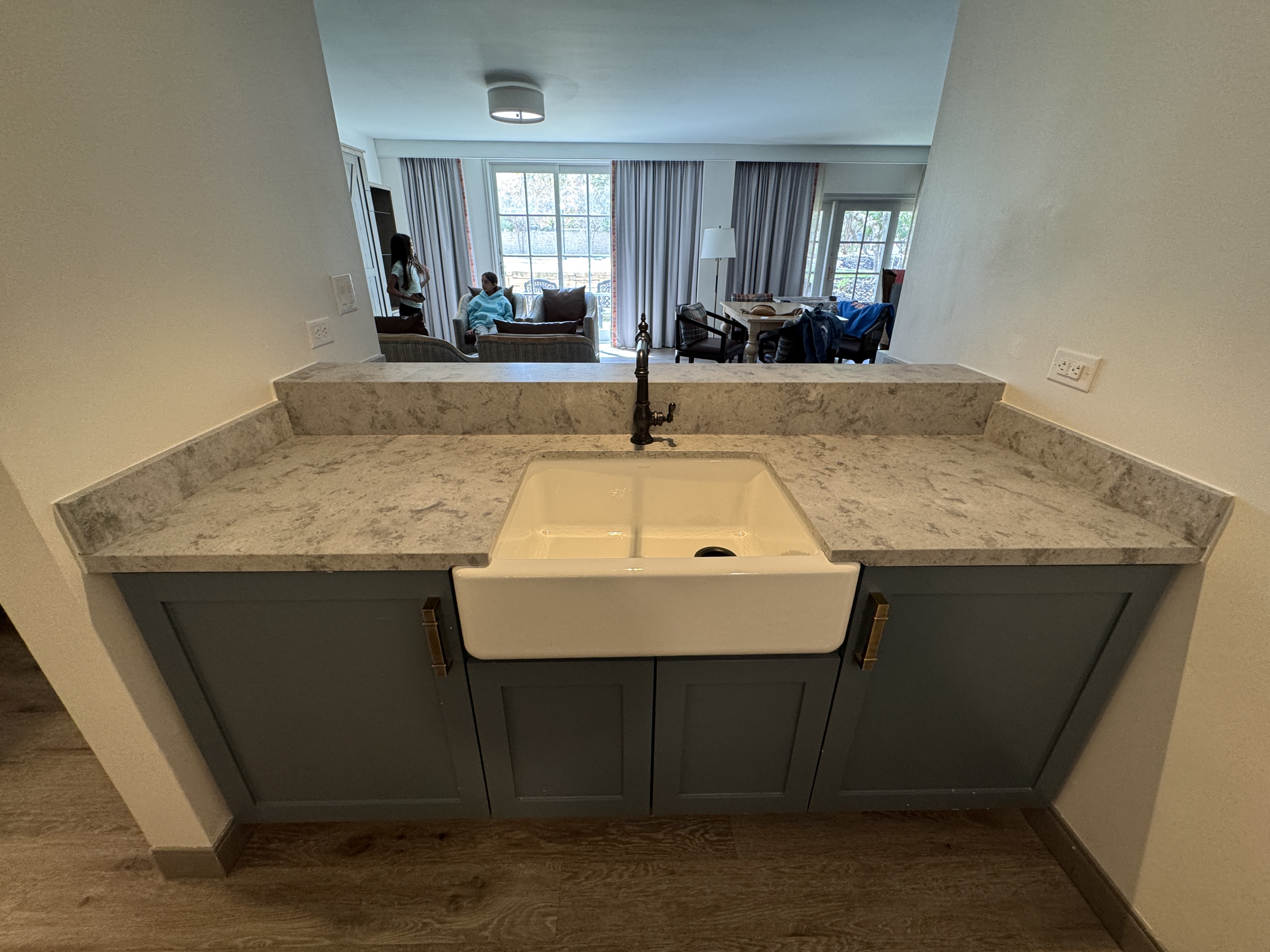 Hyatt Regency Hill Country Hospitality Suite Sink and Counter