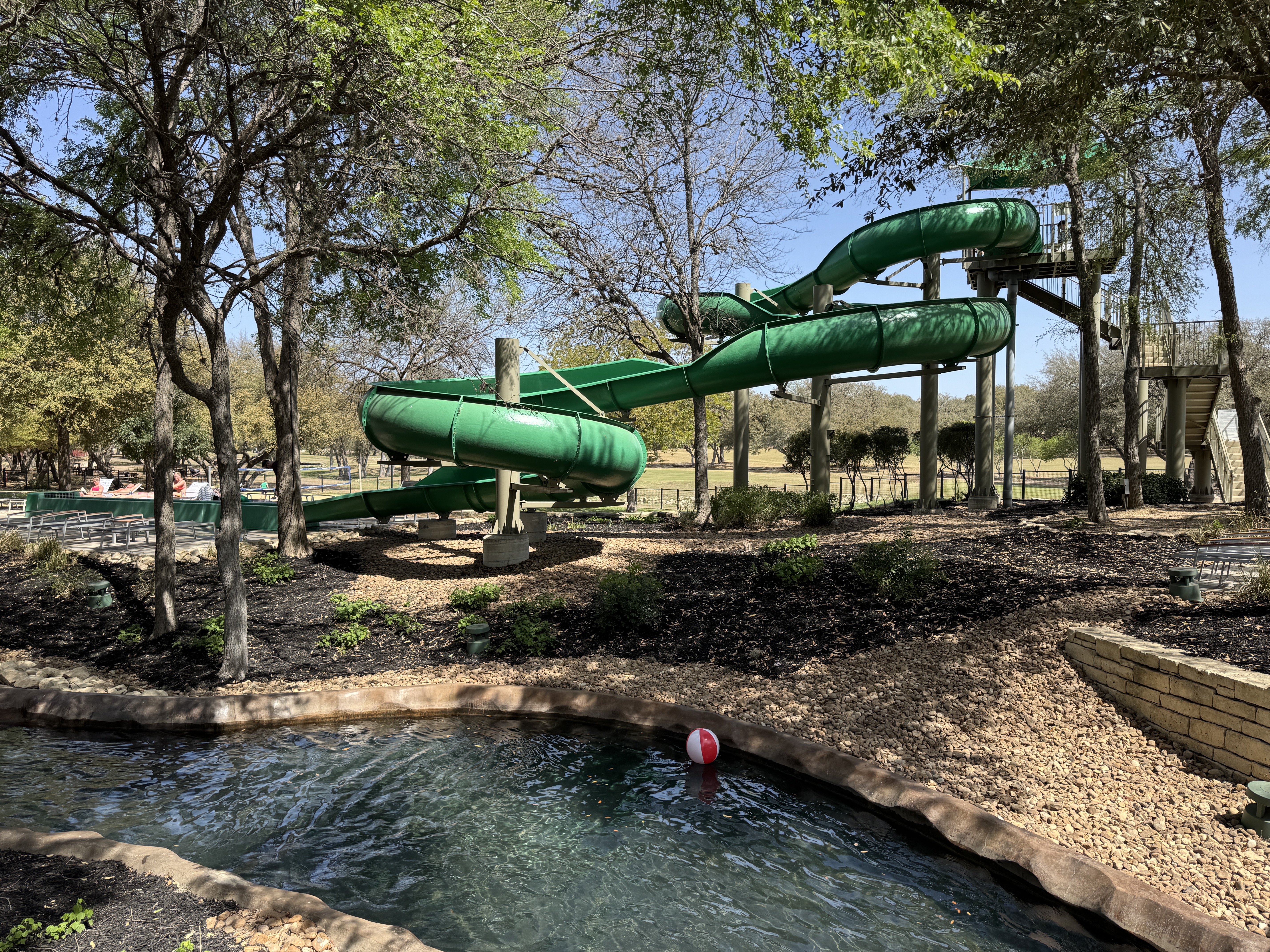 Hyatt Regency Hill Country Waterslide