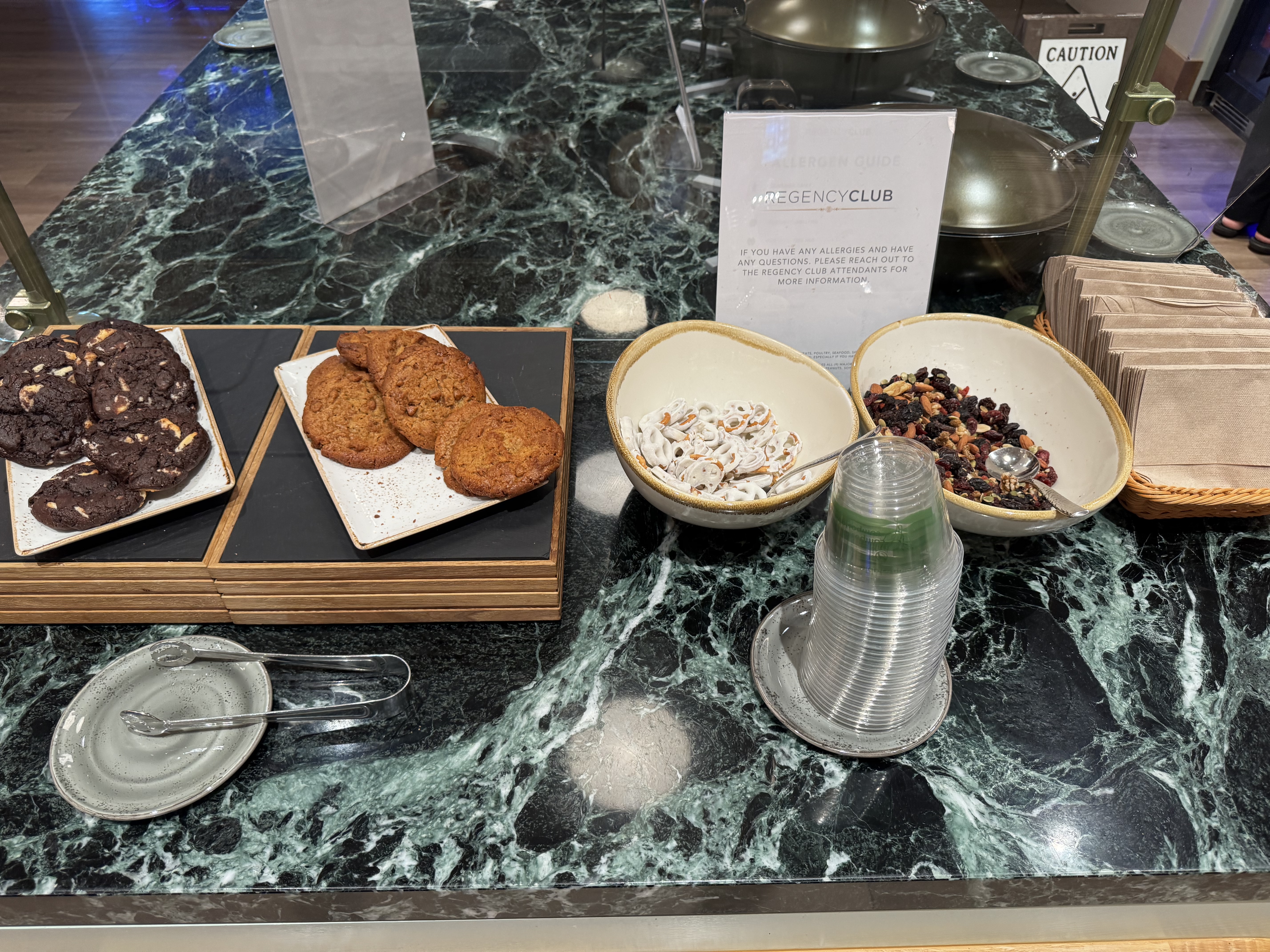 Hyatt Regency Irvine Regency Club lounge light snacks