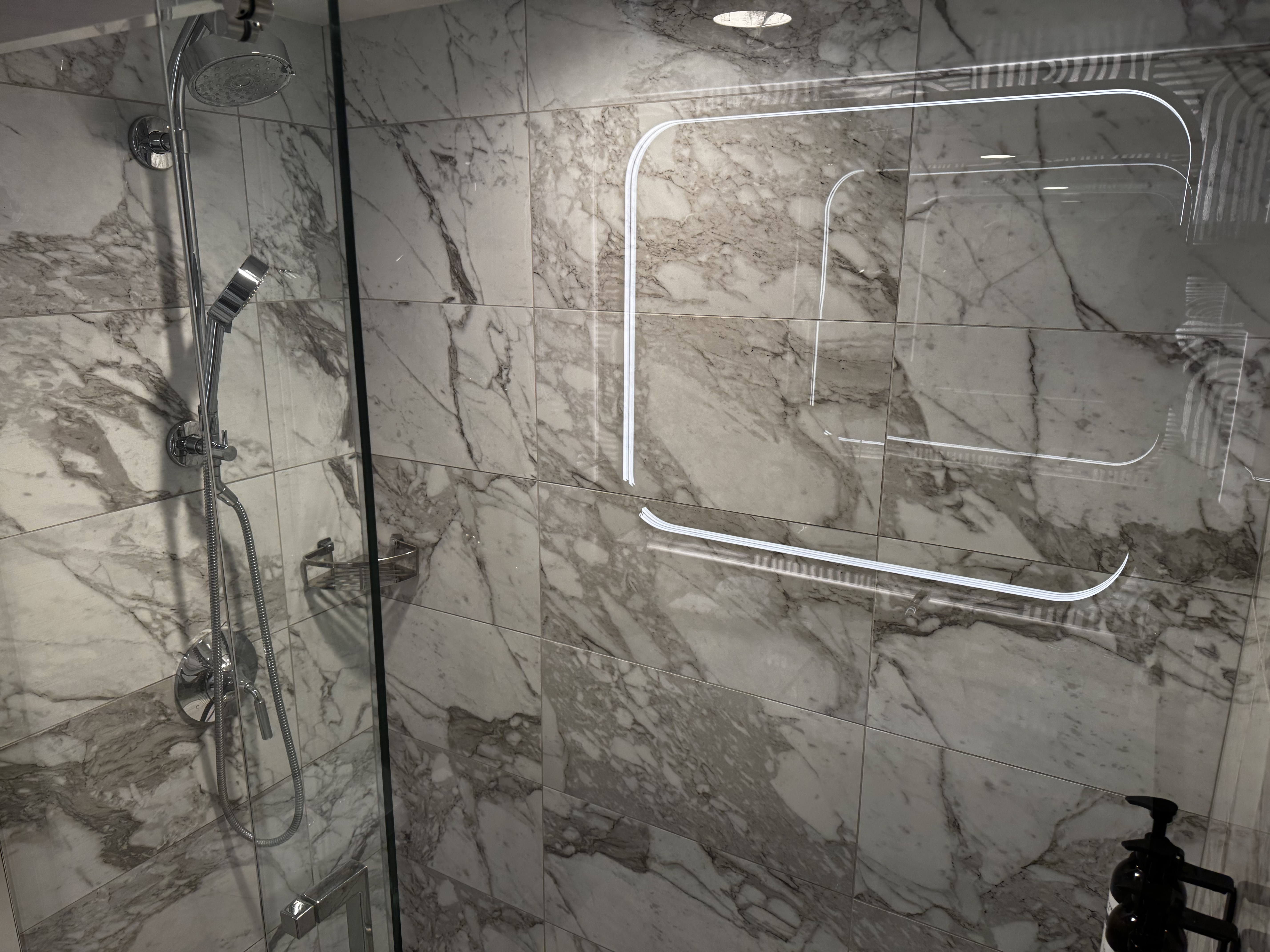 Hyatt Regency Irvine bathroom shower
