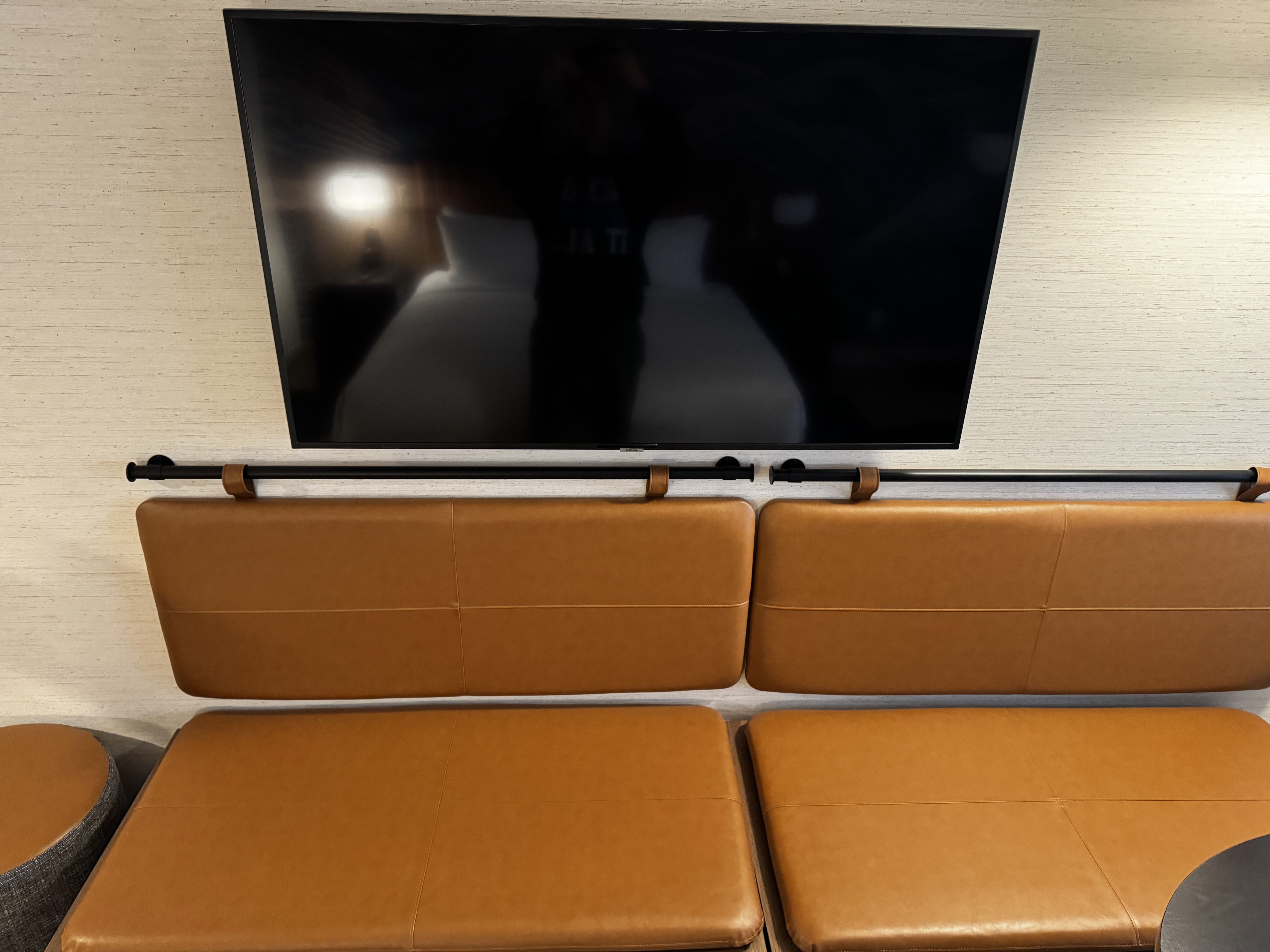 Hyatt Regency Irvine bedroom TV bench