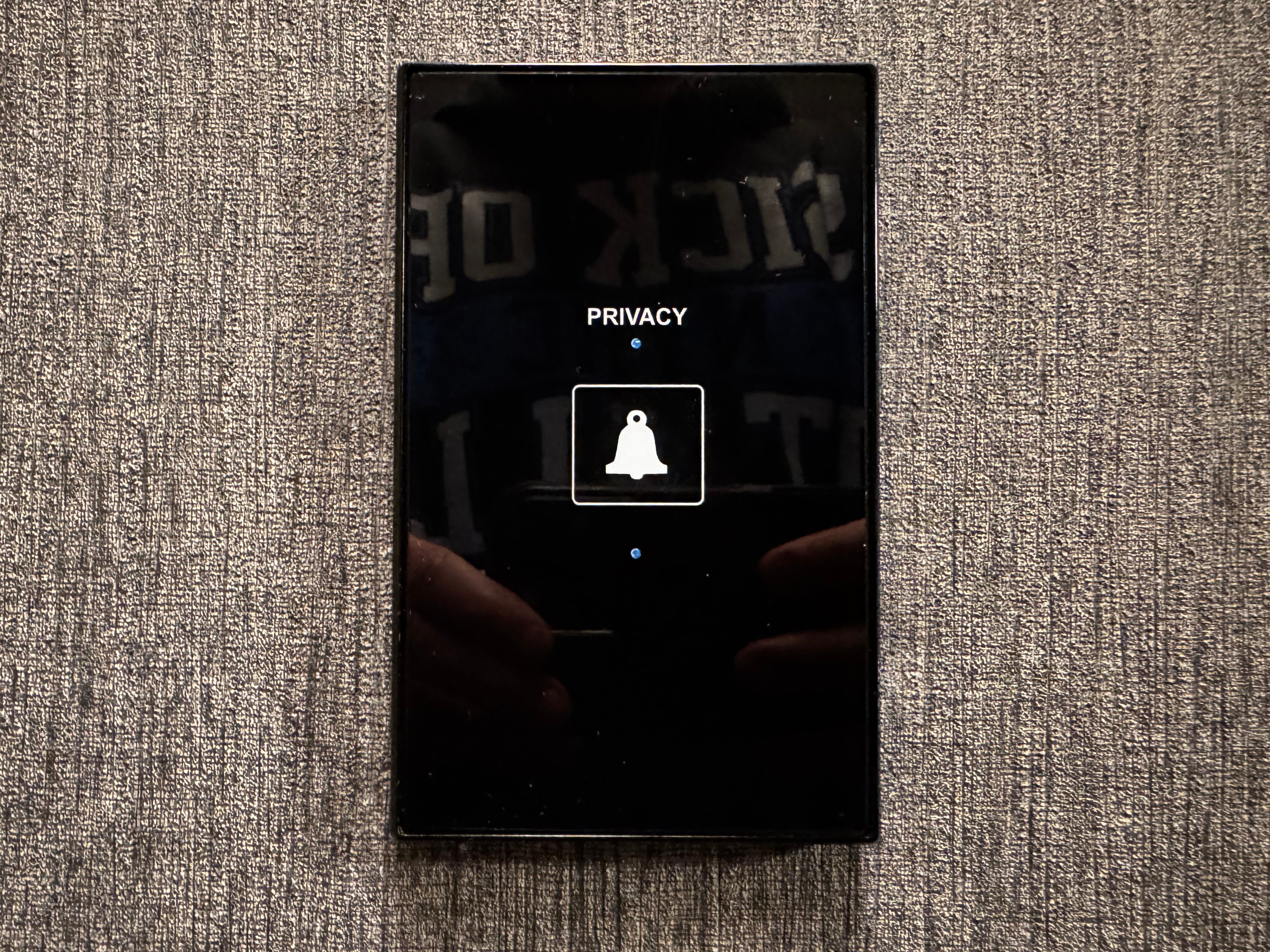 Hyatt Regency Irvine doorbell