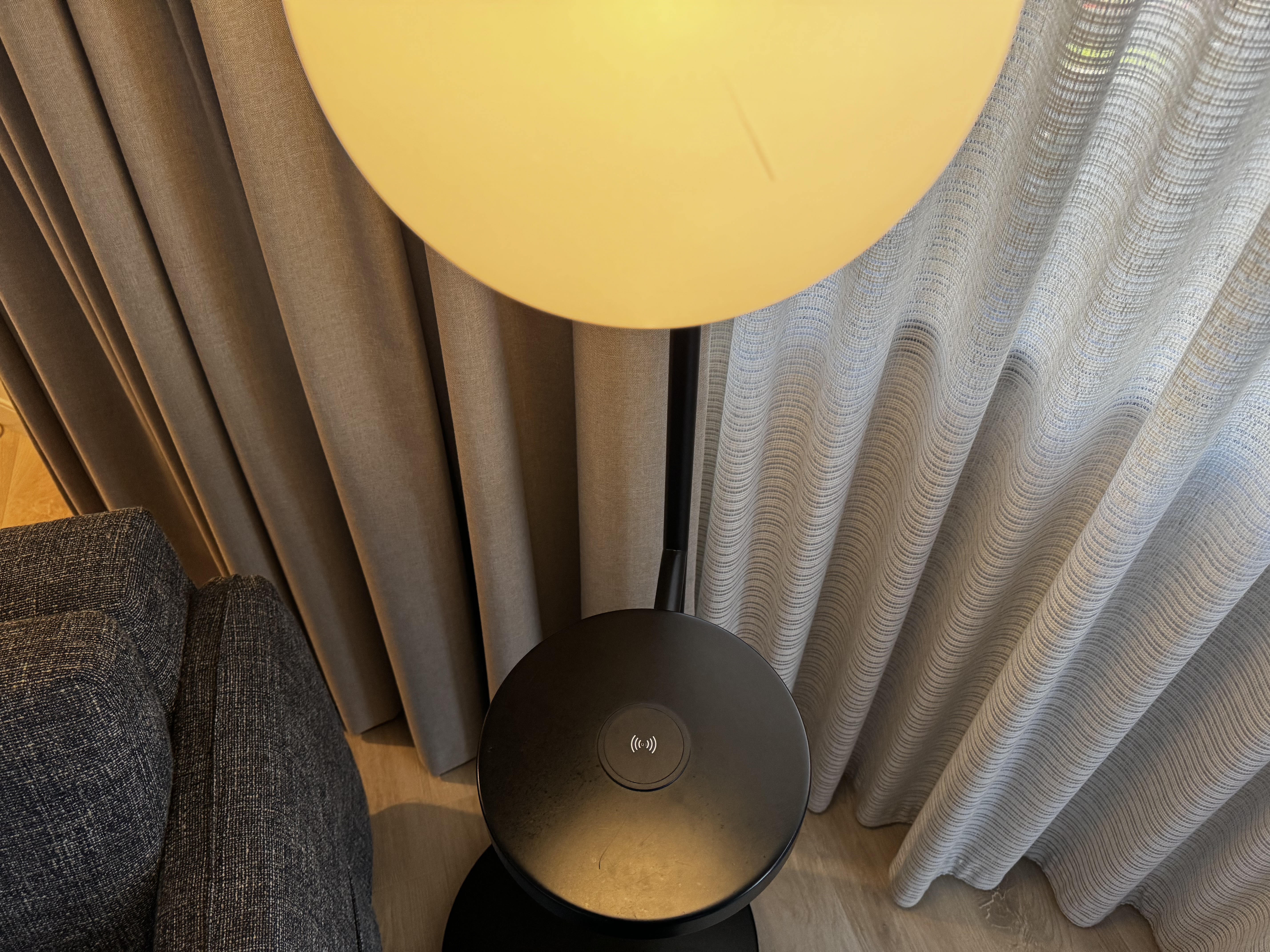 Hyatt Regency Irvine living room lamp