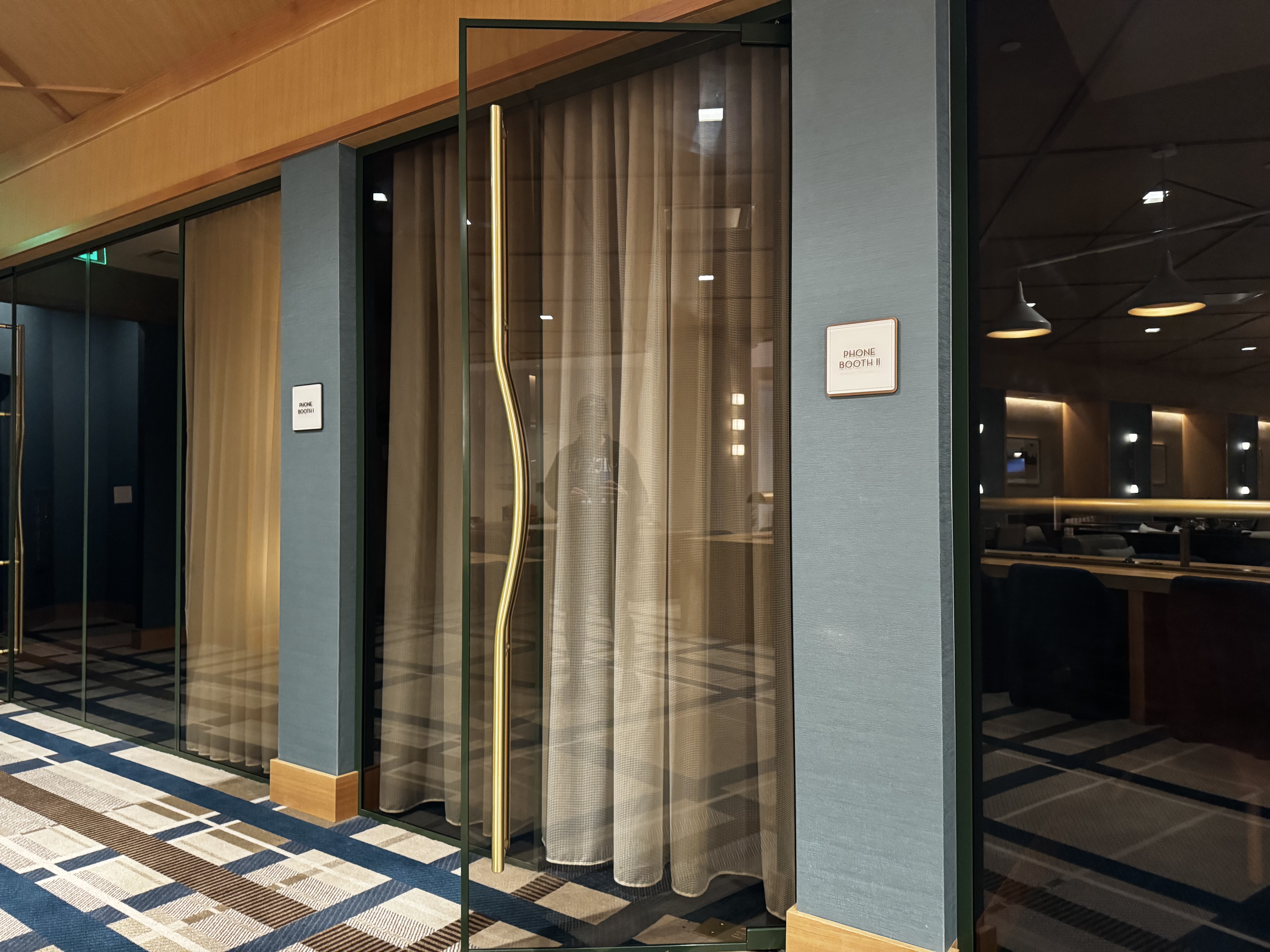 Hyatt Regency Irvine phone booths