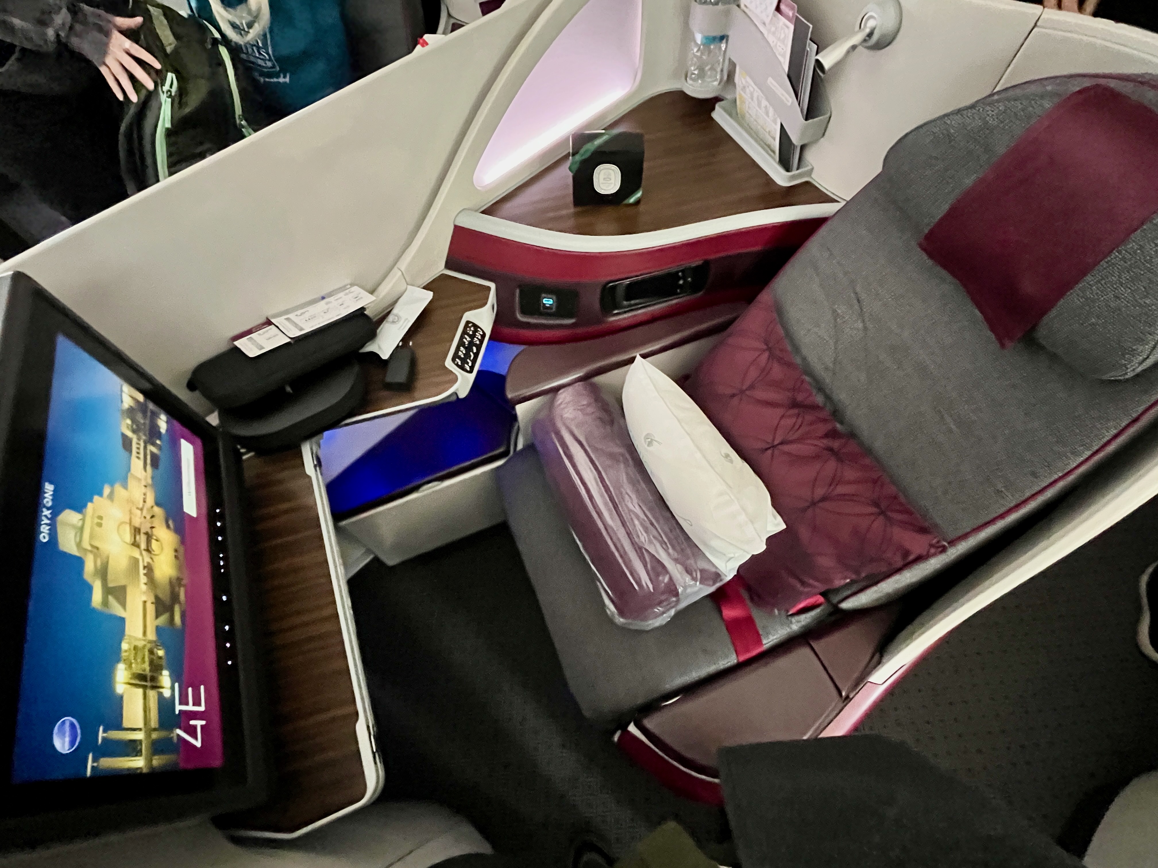 Qatar Airways Business Class Boeing 787-8