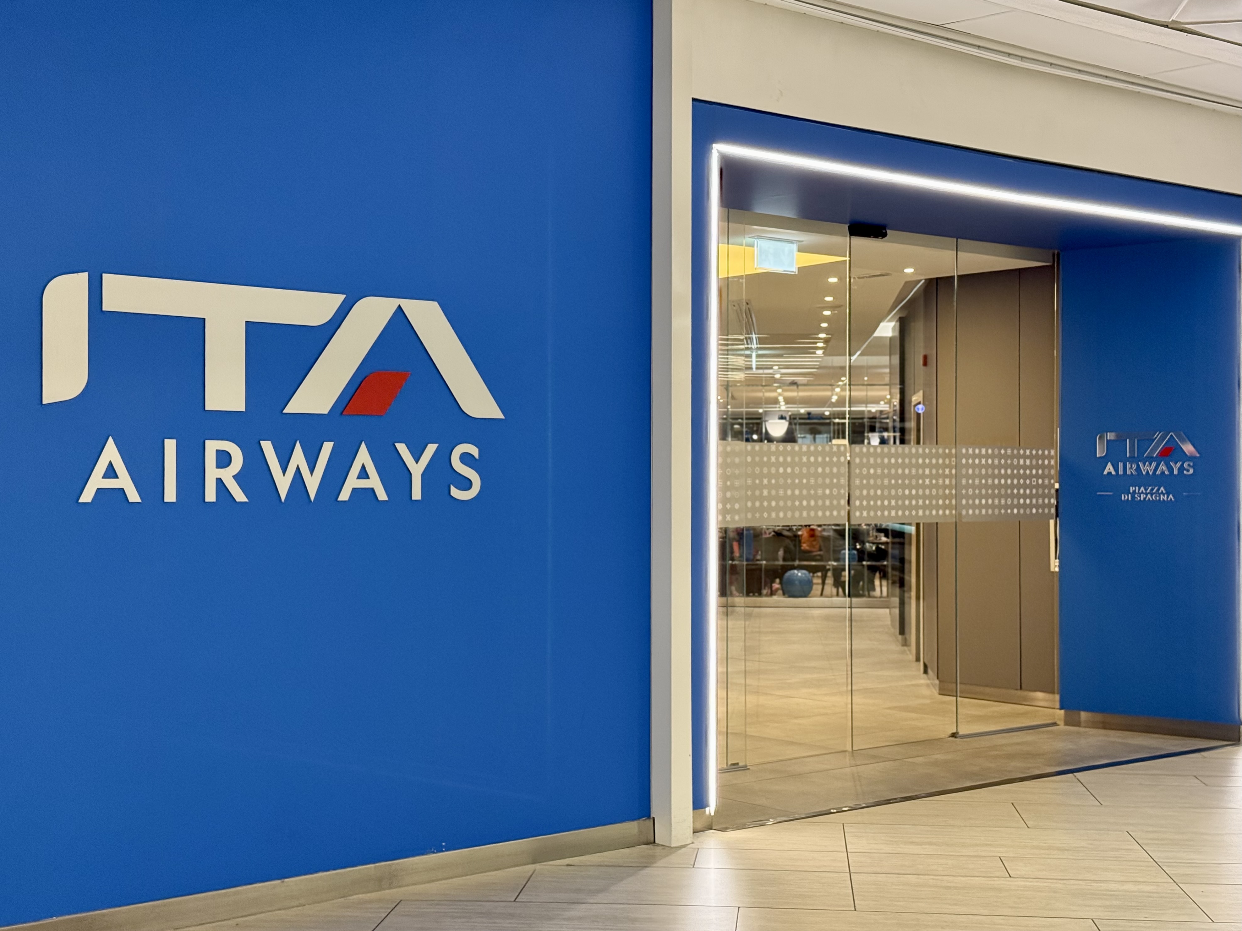 ITA Lounge at Rome FCO