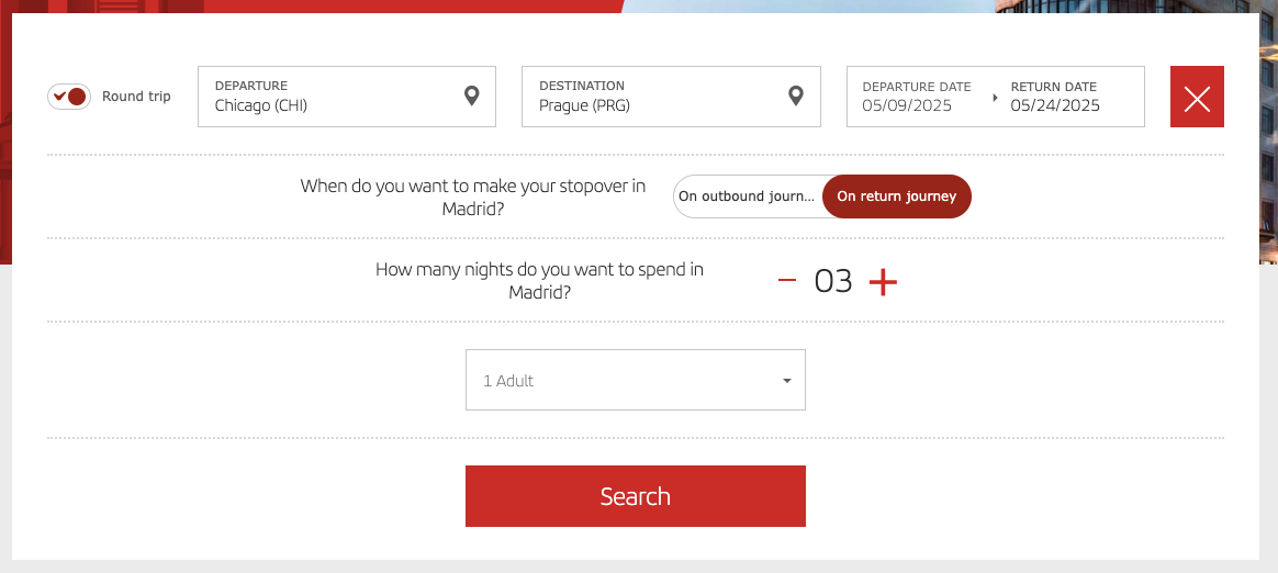 Iberia Hola Madrid Booking Page Iberia Hola Madrid Booking Page
