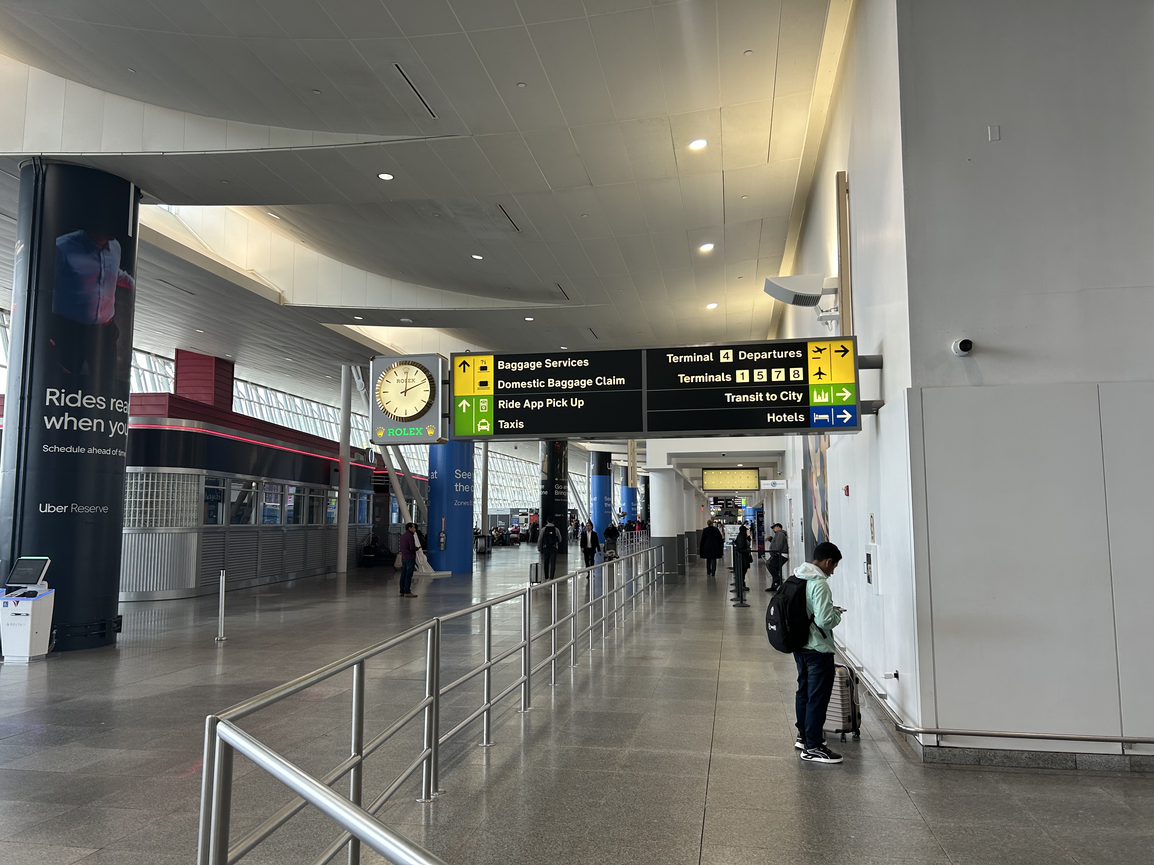JFK Terminal 4 Global Entry diner JFK Terminal 4 Global Entry diner