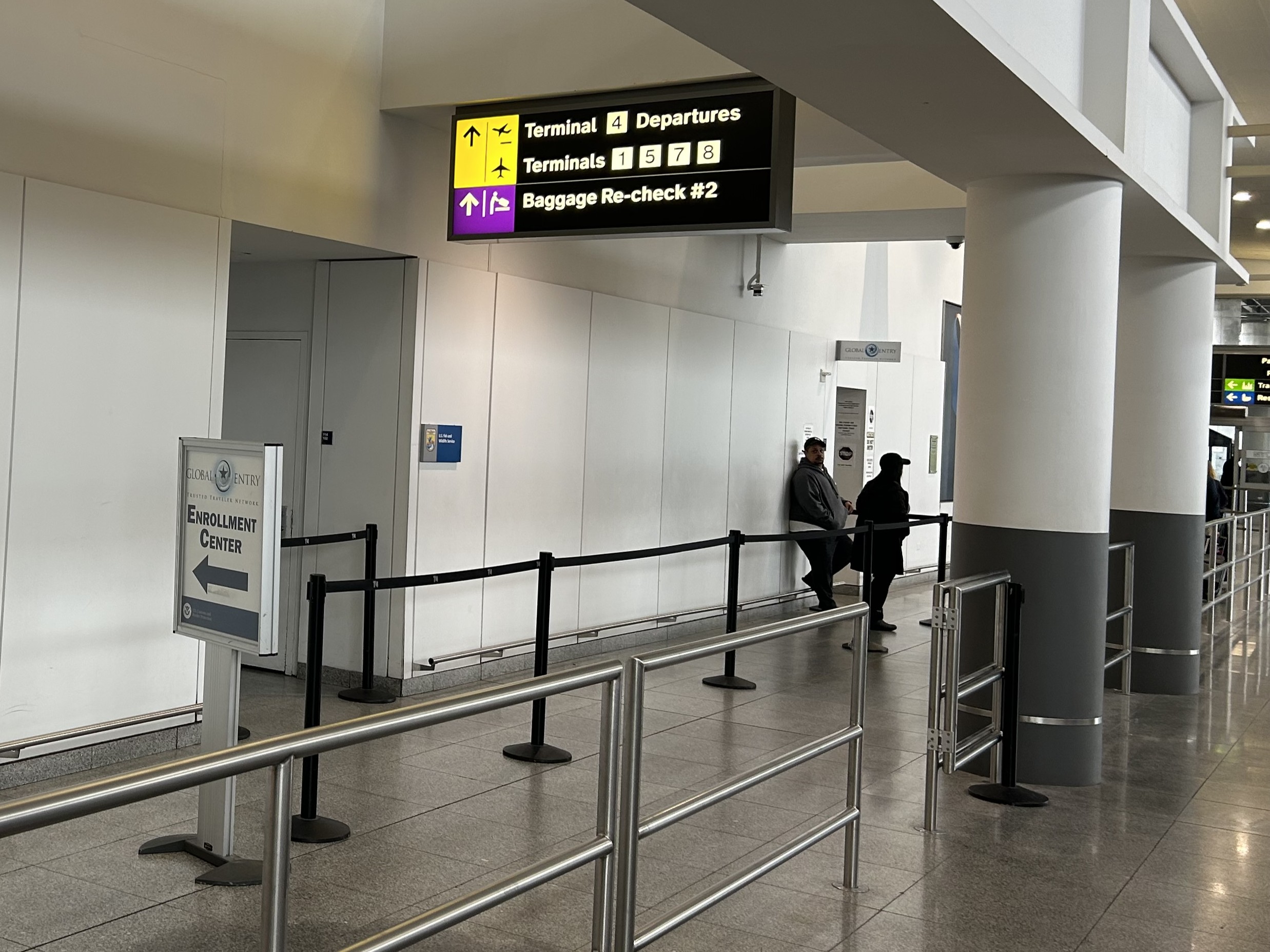 JFK Terminal 4 Global Entry enrollment center JFK Terminal 4 Global Entry enrollment center