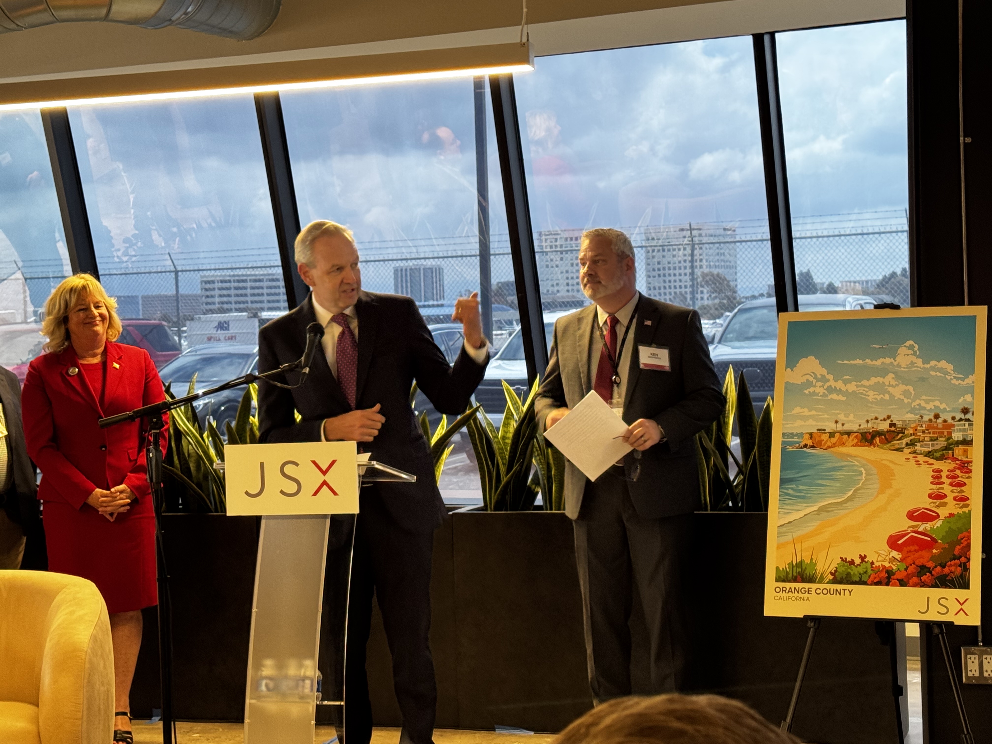 JSX SNA new facility grand opening Alex Wilcox CEO