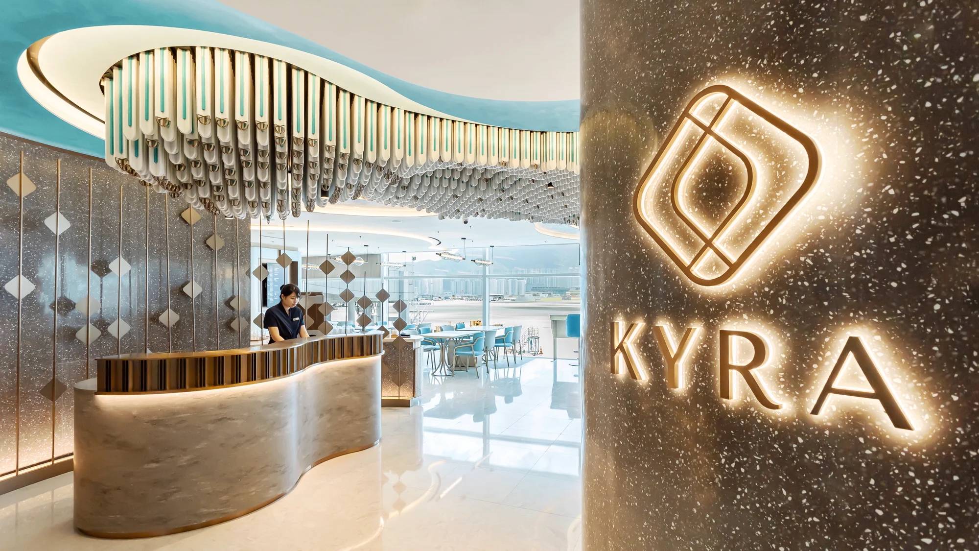 Kyra Lounge Hong Kong entrance Kyra Lounge Hong Kong entrance