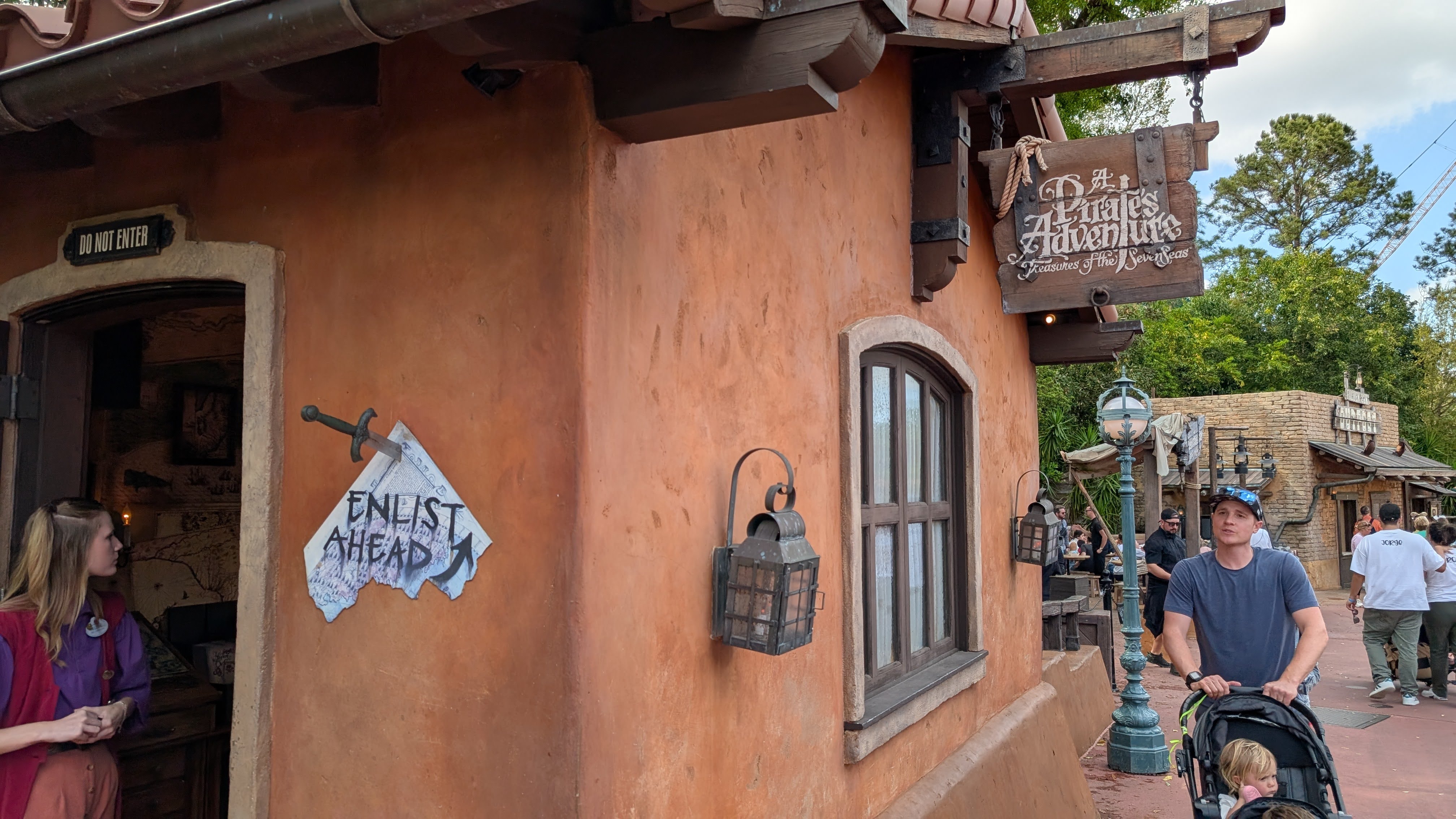 Magic Kingdom Pirates Adventure building Magic Kingdom Pirates Adventure building