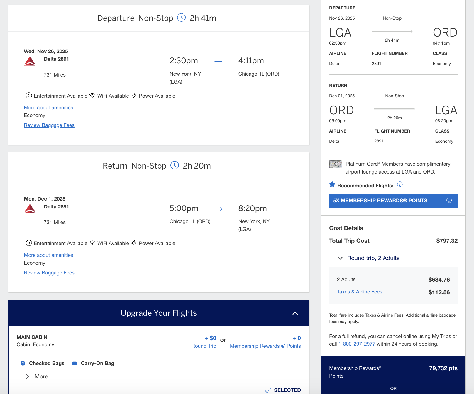 New York to Chicago flight itinerary on Google Flights New York to Chicago flight itinerary on Google Flights