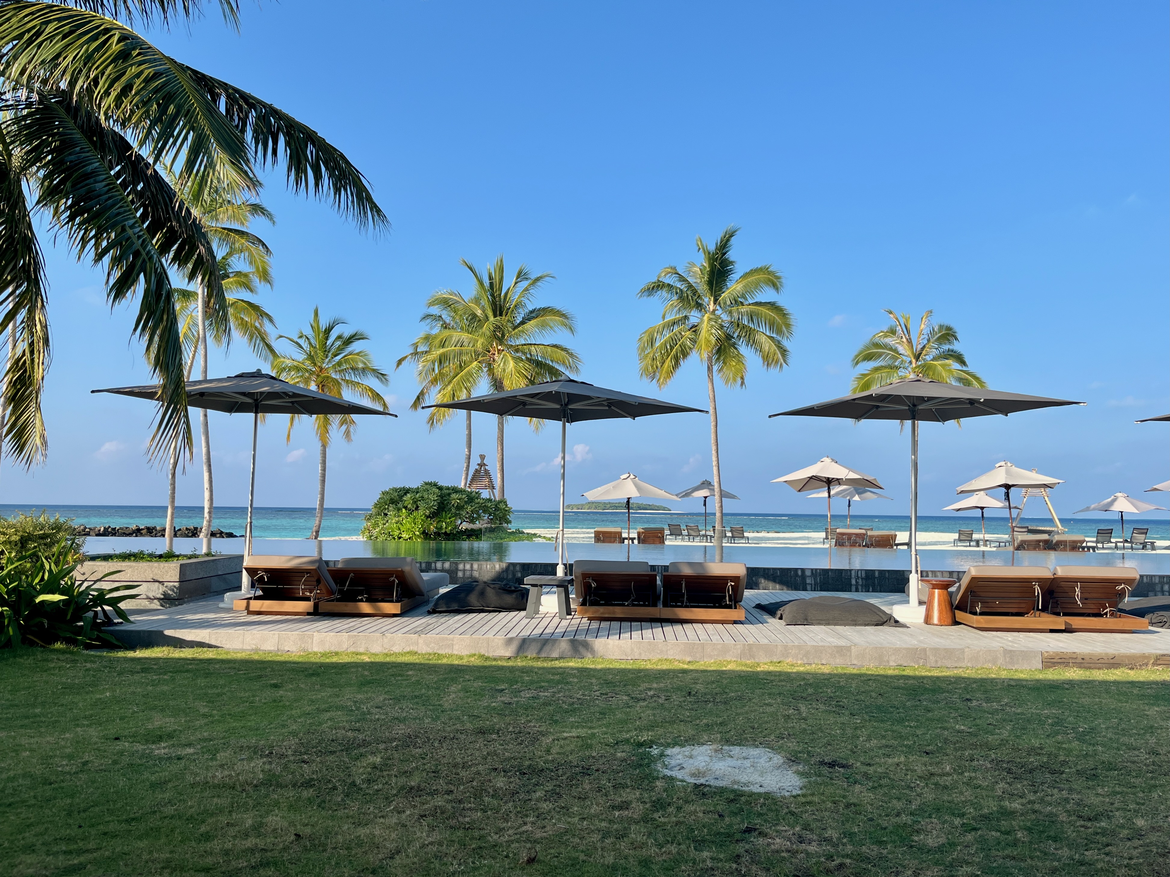 The main pool at the Alila Maldives