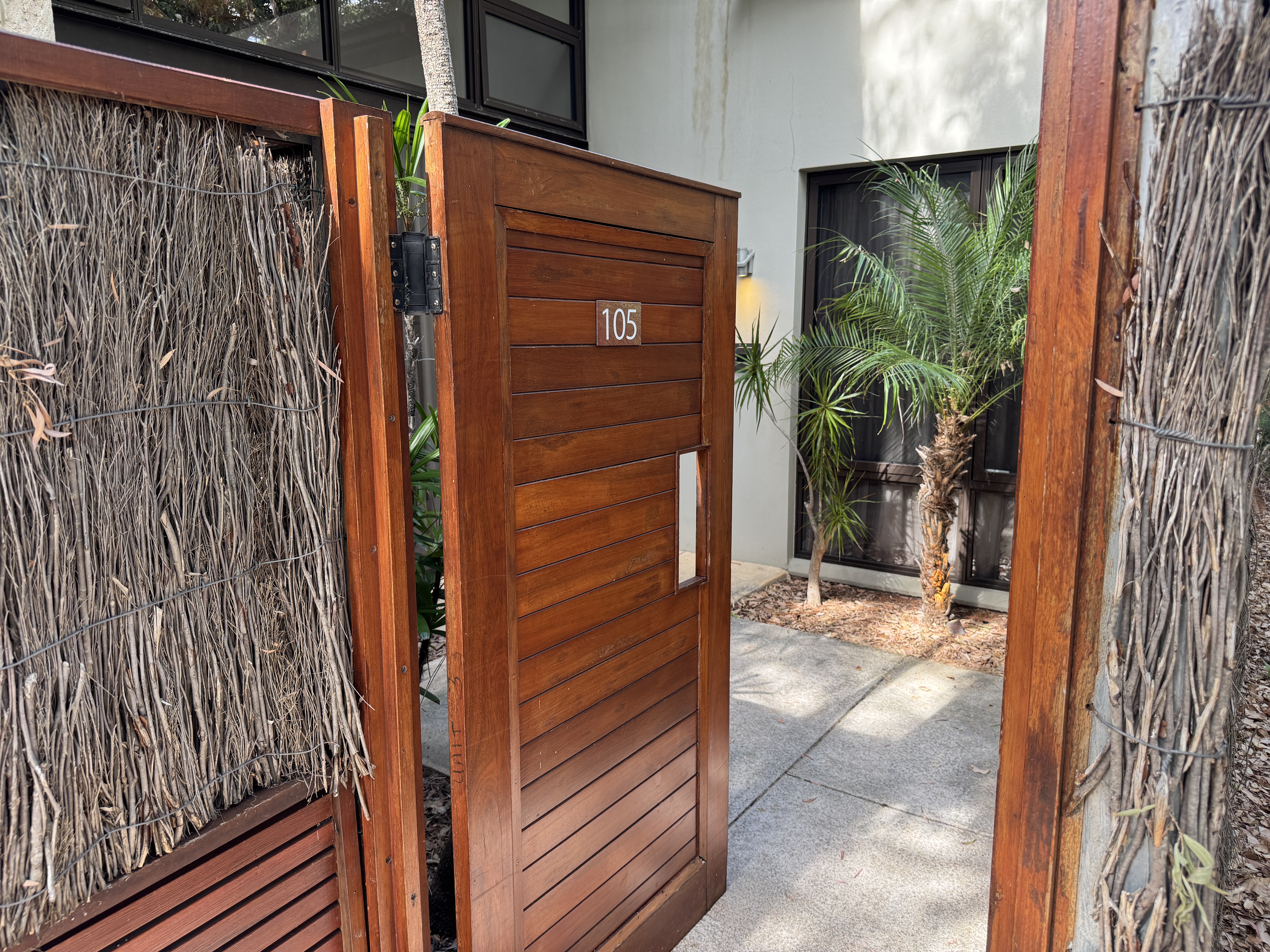 Pullman Bunker Bay Resort entrance to villa Pullman Bunker Bay Resort entrance to villa