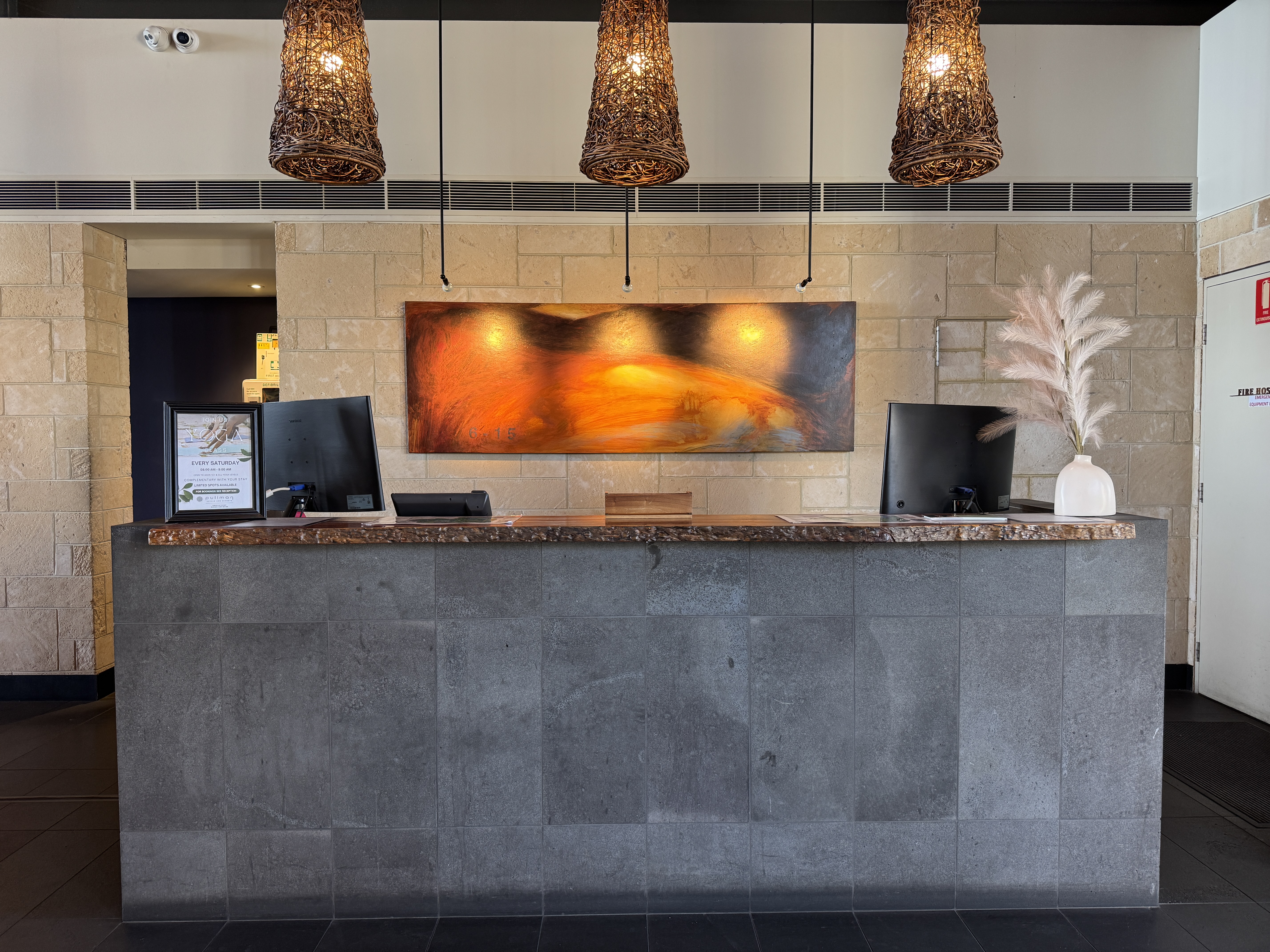 Pullman Bunker Bay Resort lobby concierge Pullman Bunker Bay Resort lobby concierge