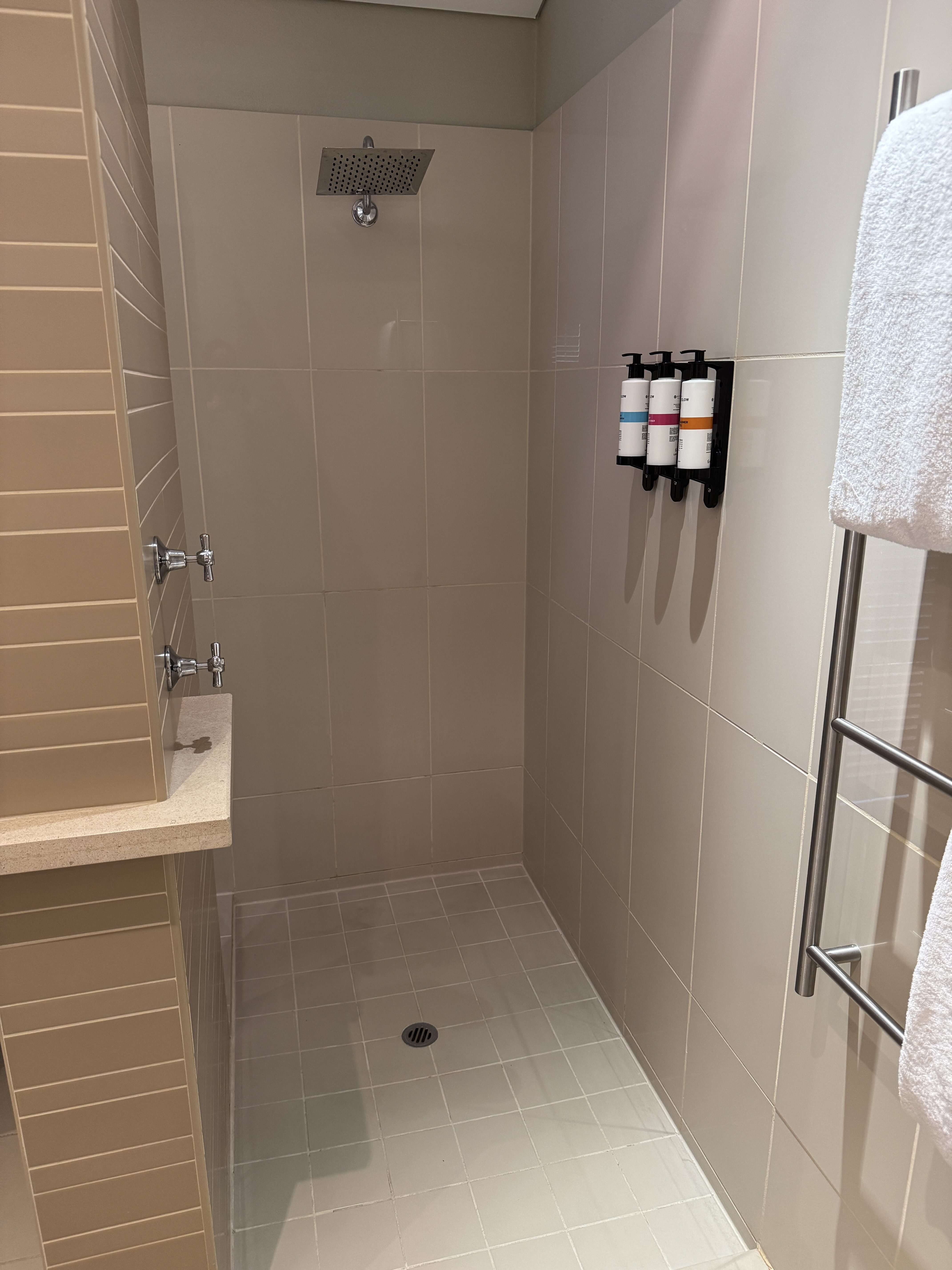 Pullman Bunker Bay Resort master bath shower Pullman Bunker Bay Resort master bath shower