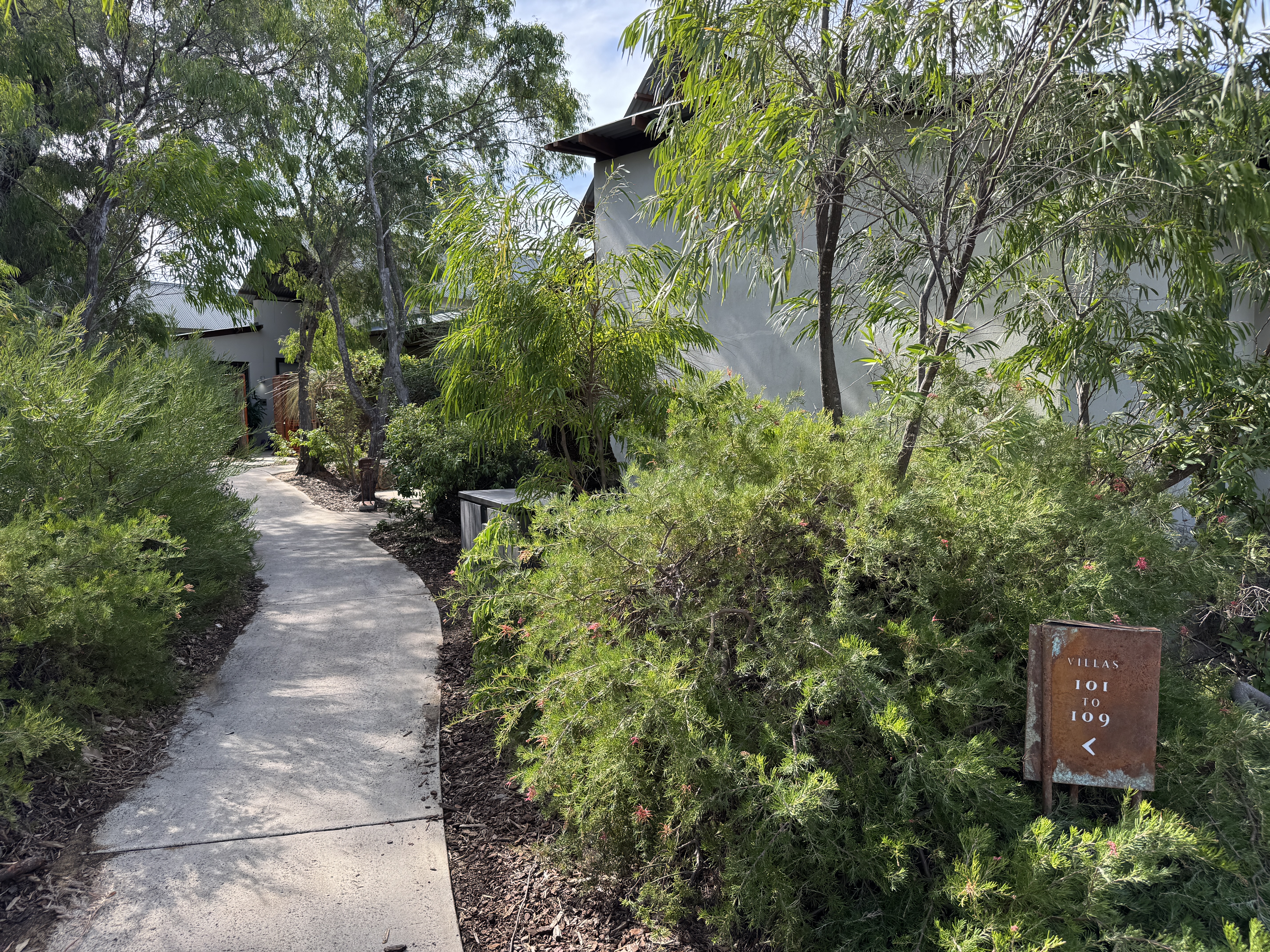 Pullman Bunker Bay Resort path to villas Pullman Bunker Bay Resort path to villas