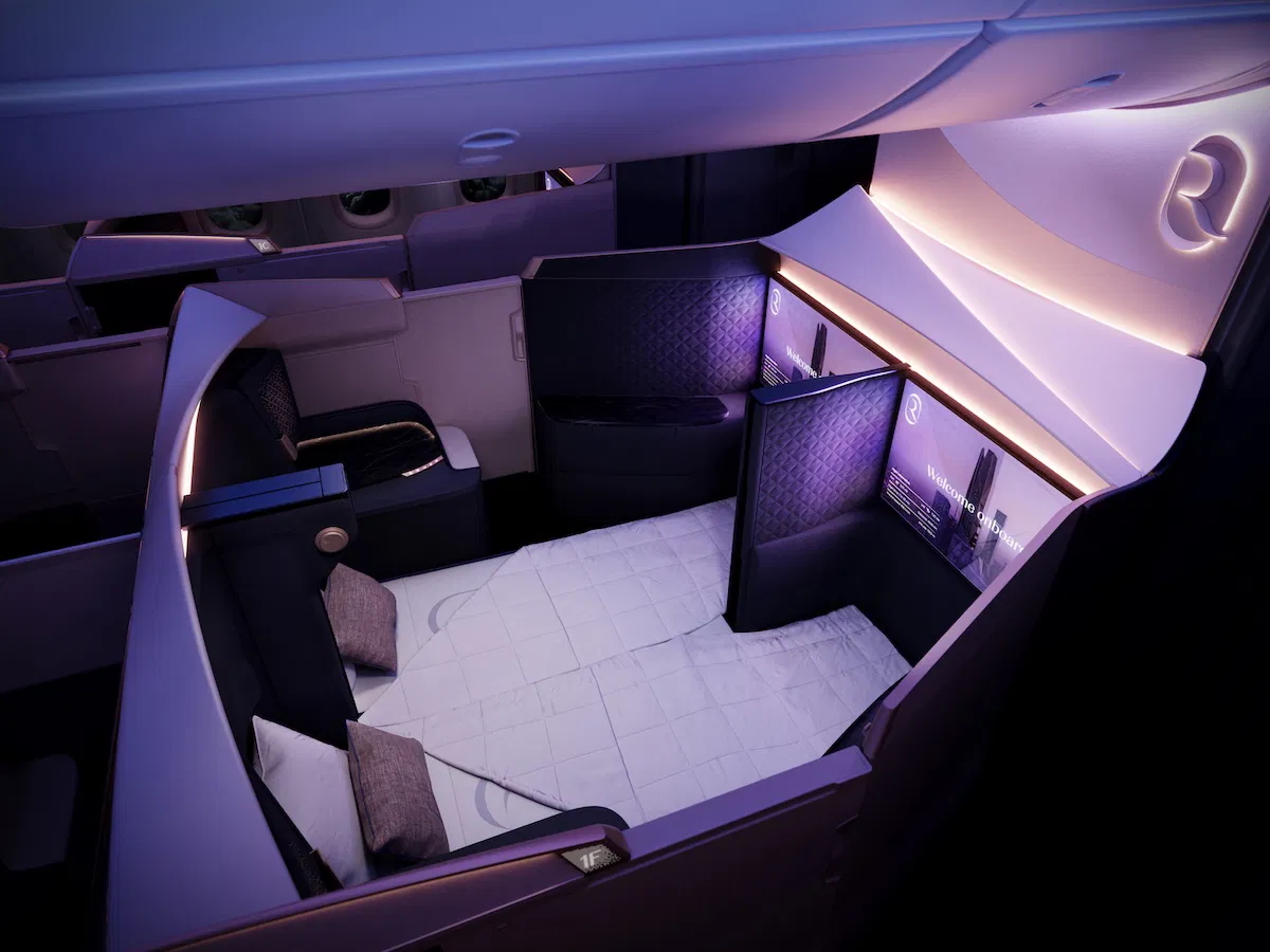Riyadh Air business elite lie flat Riyadh Air business elite lie flat