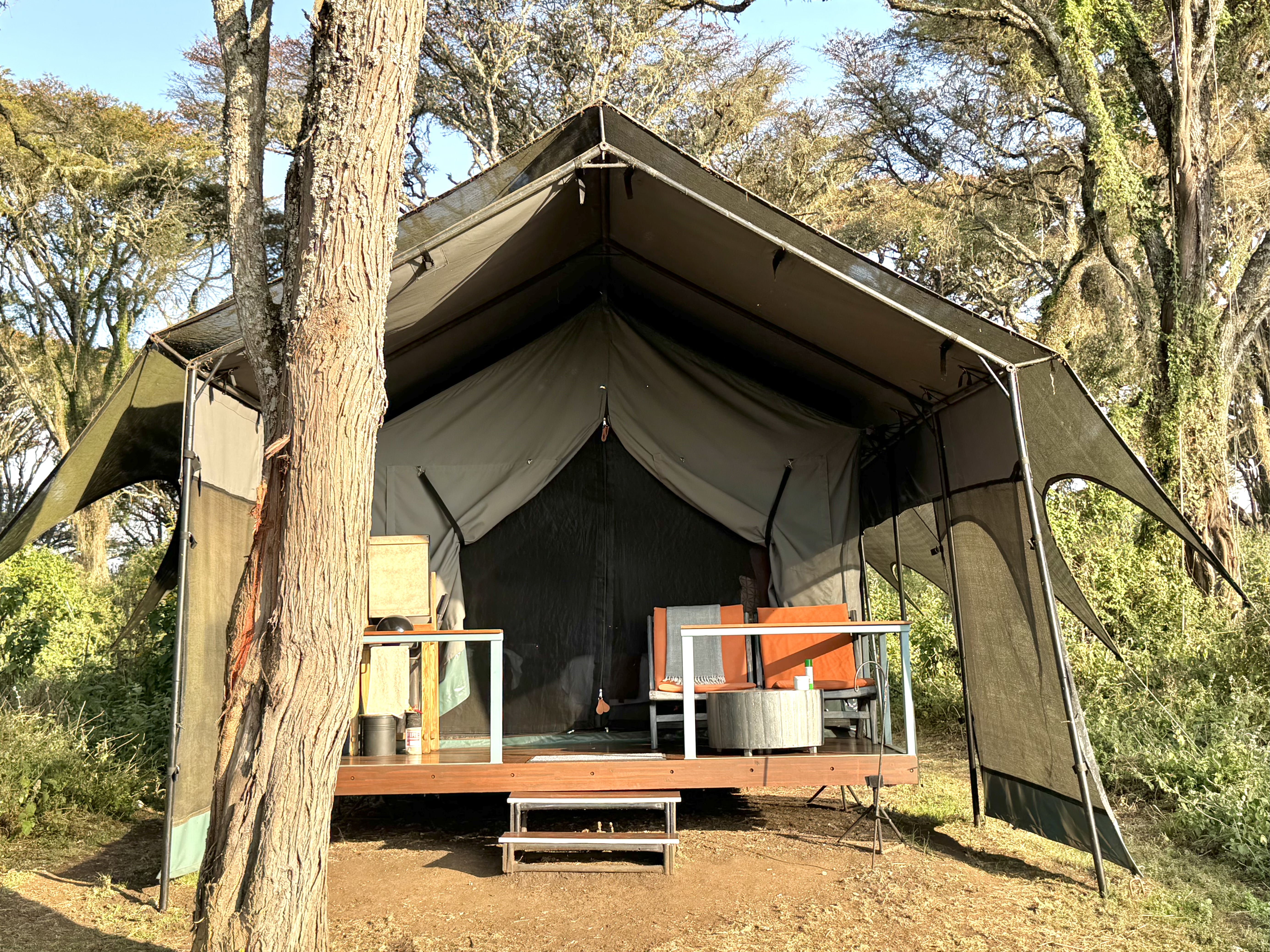 Sanctuary Ngorongoro Camp tent