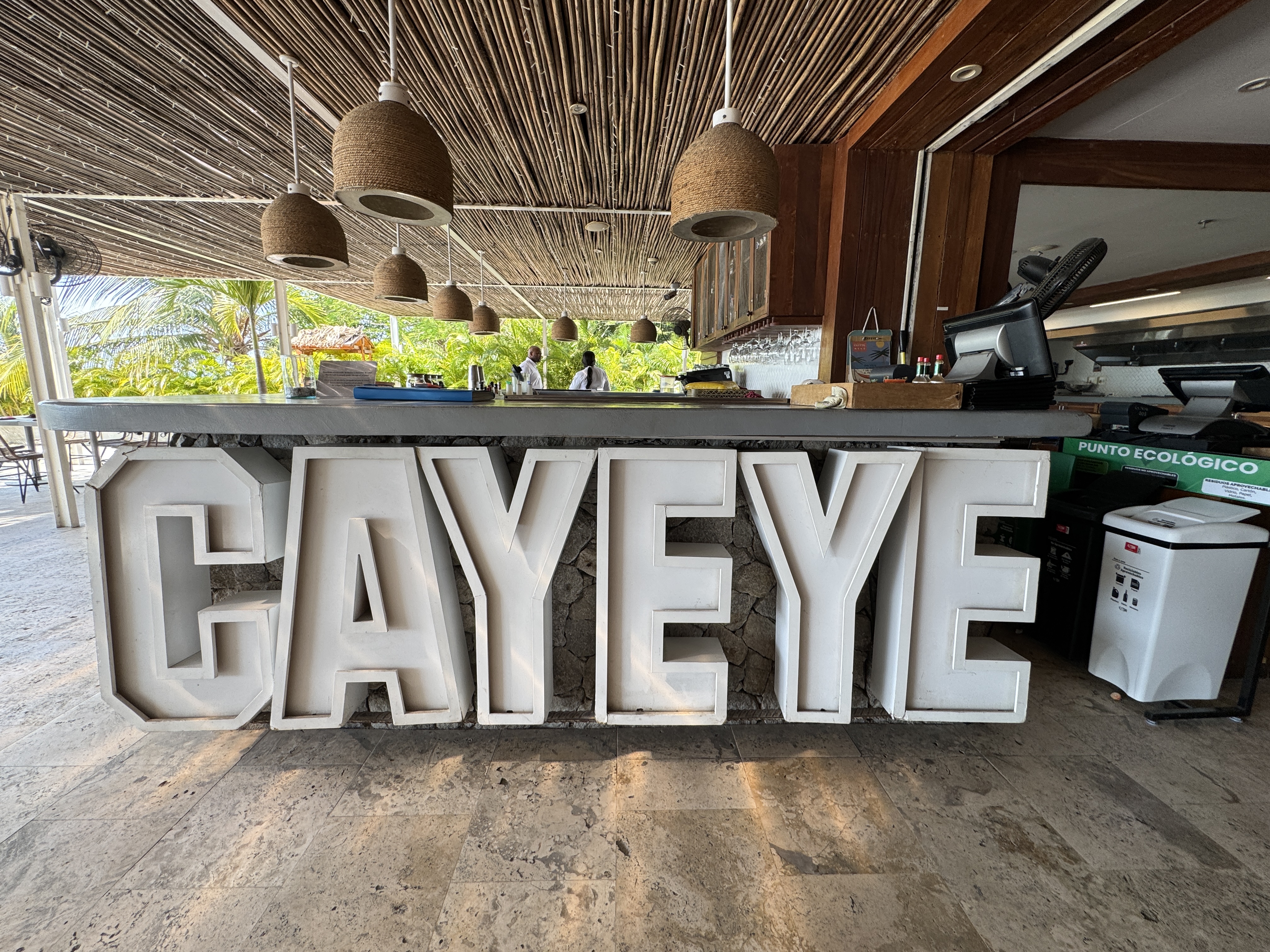 Santa Marta Marriott Cayeye sign Santa Marta Marriott Cayeye sign