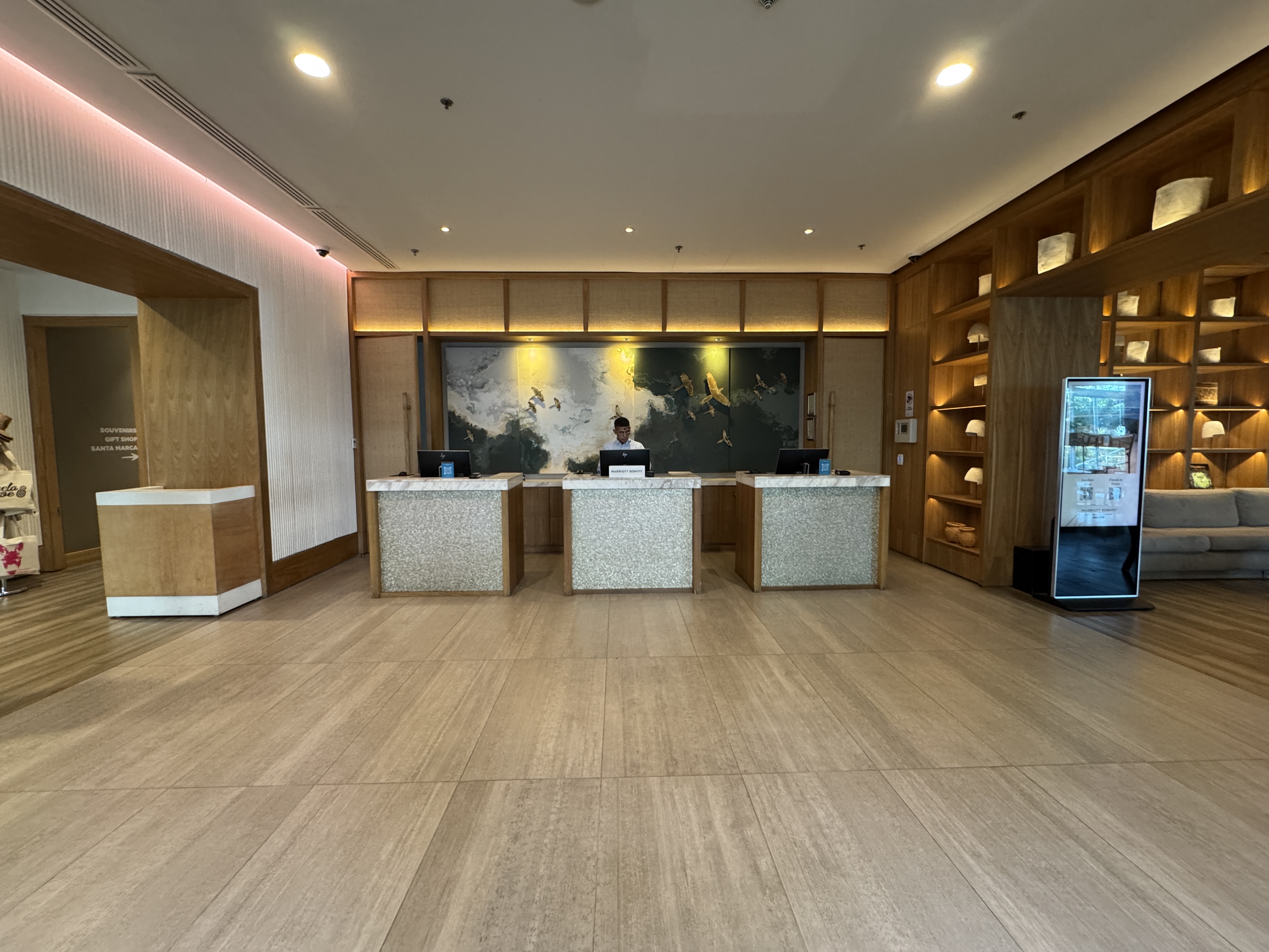 Santa Marta Marriott Reception Lobby Santa Marta Marriott Reception Lobby
