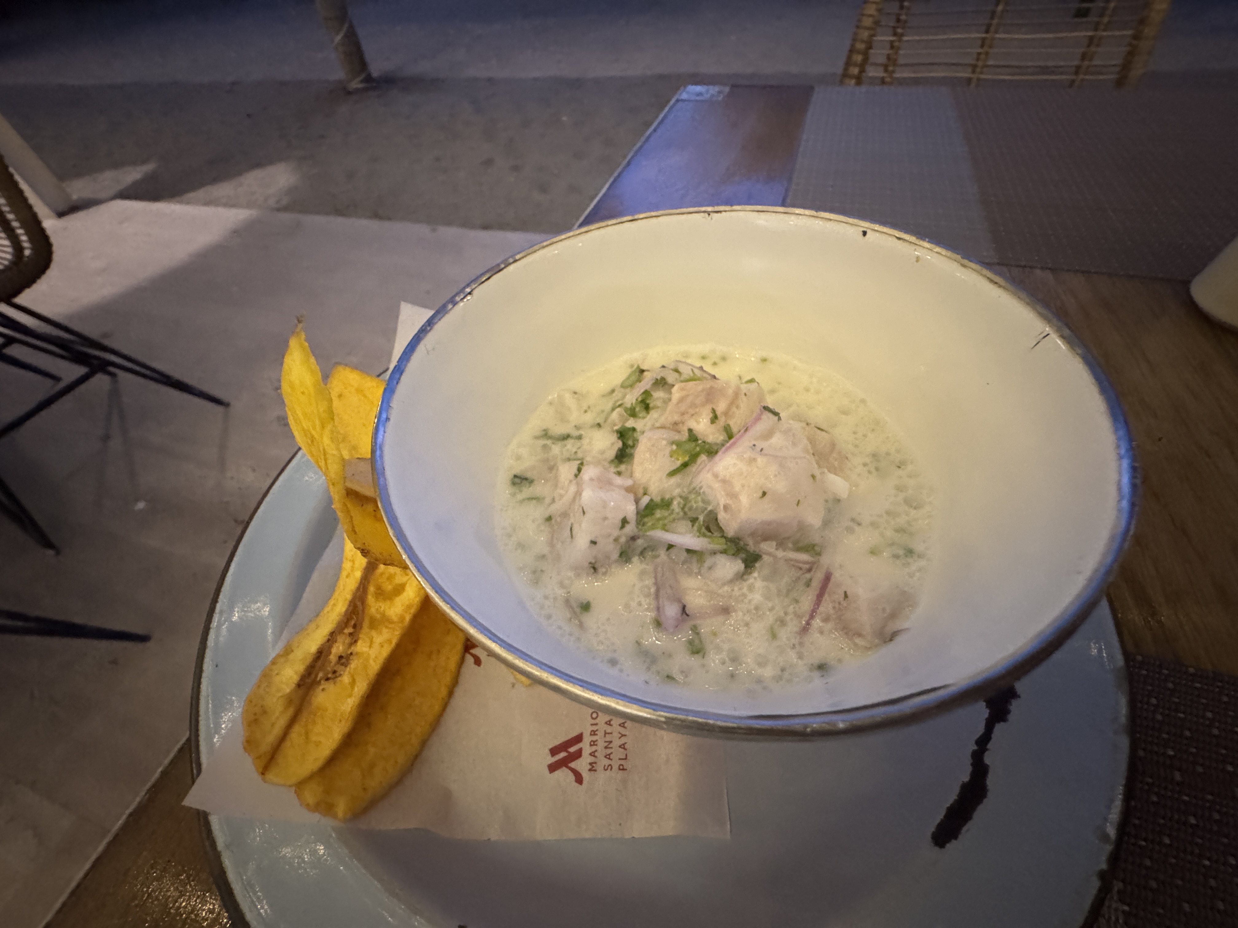 Santa Marta Marriott ceviche Cayeye Santa Marta Marriott ceviche Cayeye