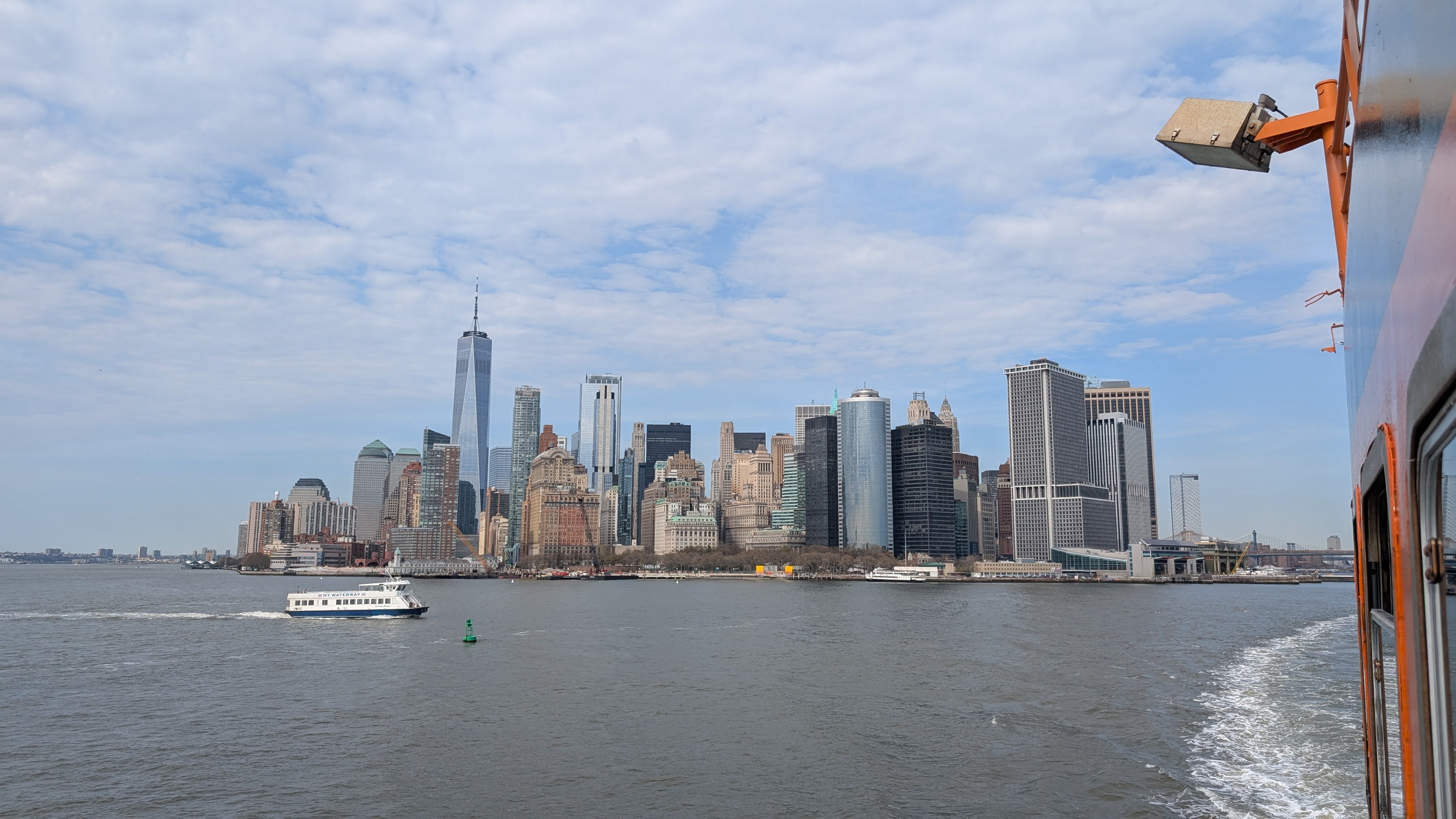 Staten Island Ferry NYC view Staten Island Ferry NYC view