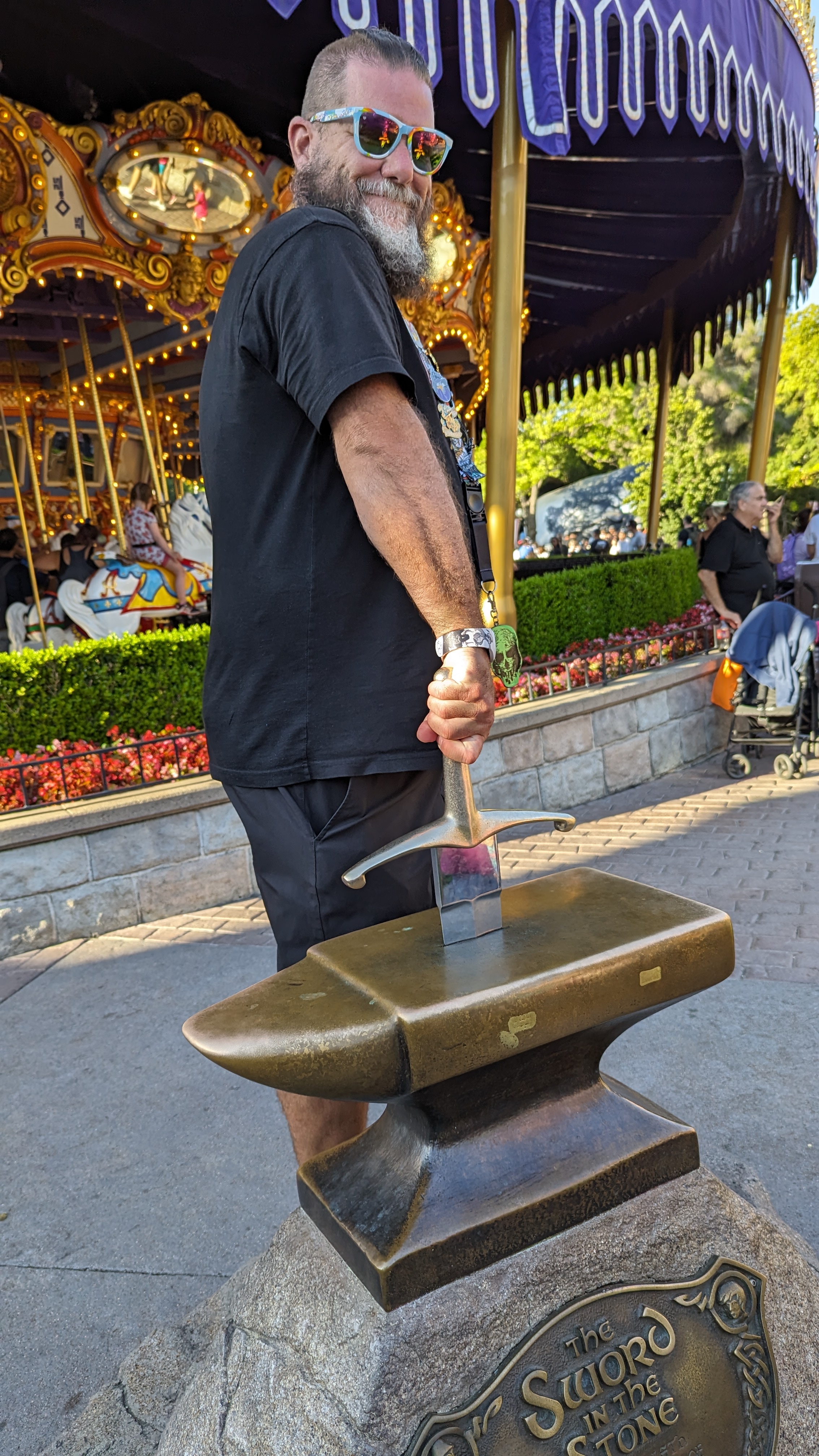 Sword in the Stone at Magic Kingdom Sword in the Stone at Magic Kingdom