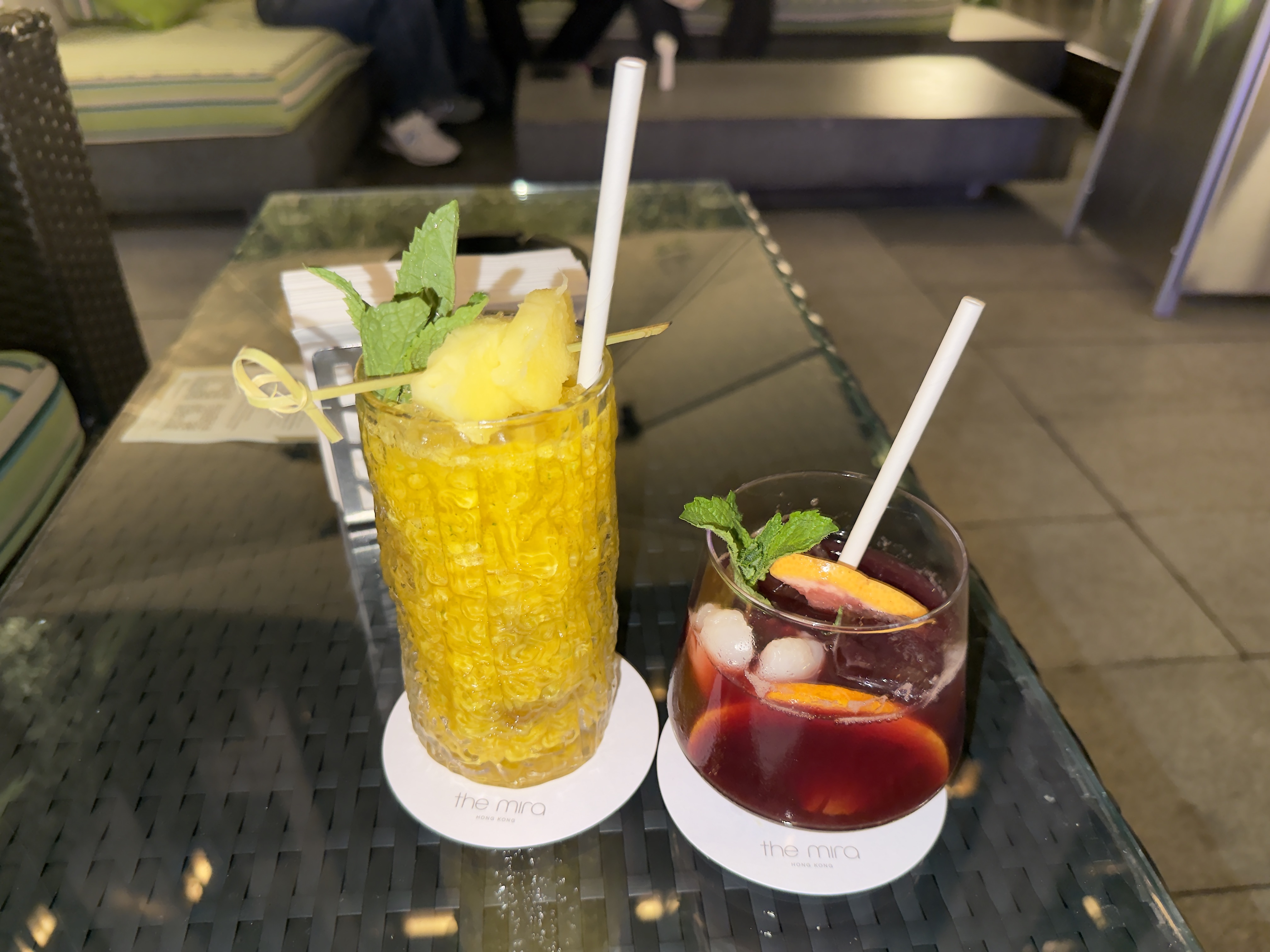 The Mira Hong Kong drink at Vibe