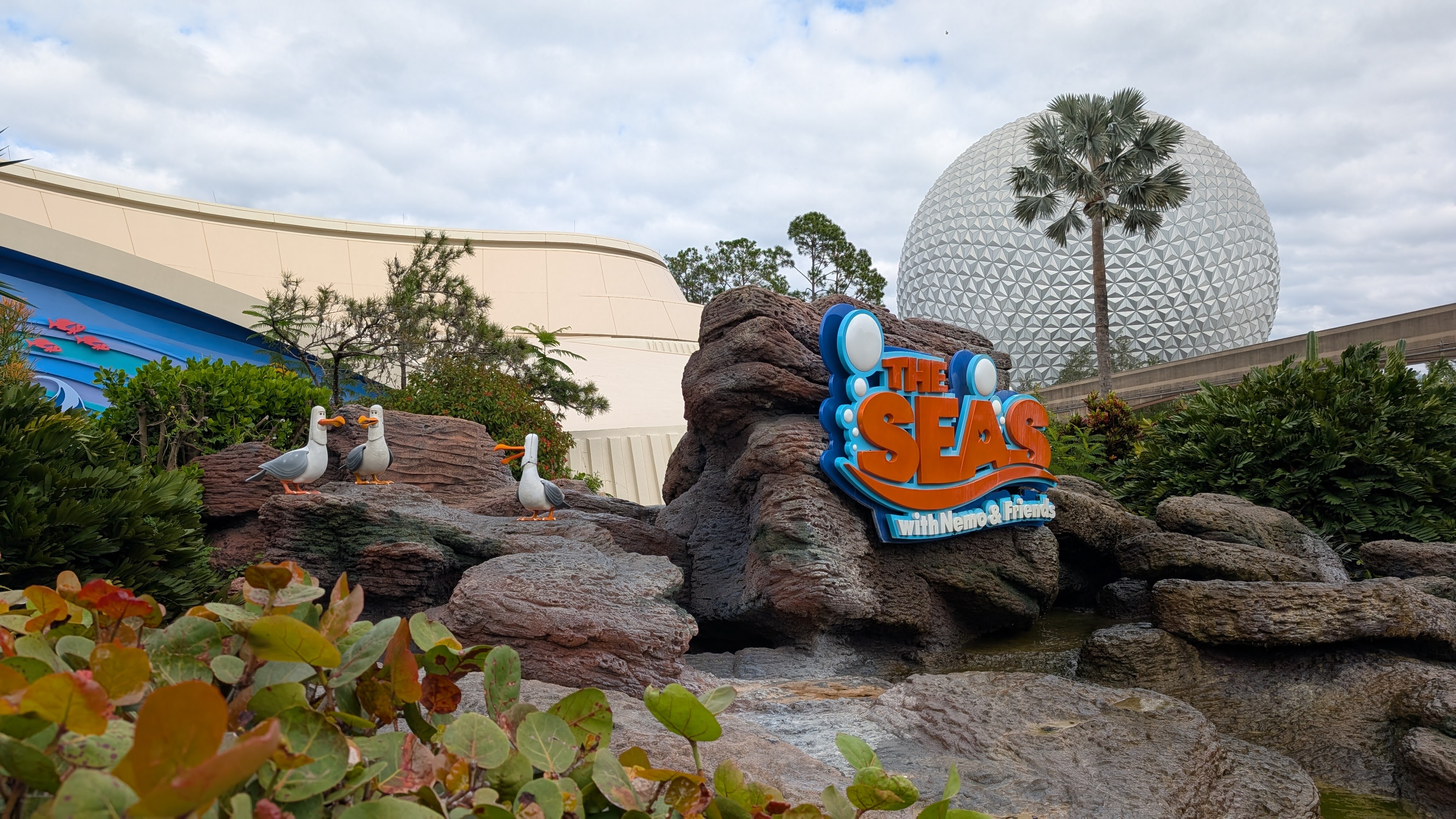 The Seas pavilion at Epcot The Seas pavilion at Epcot