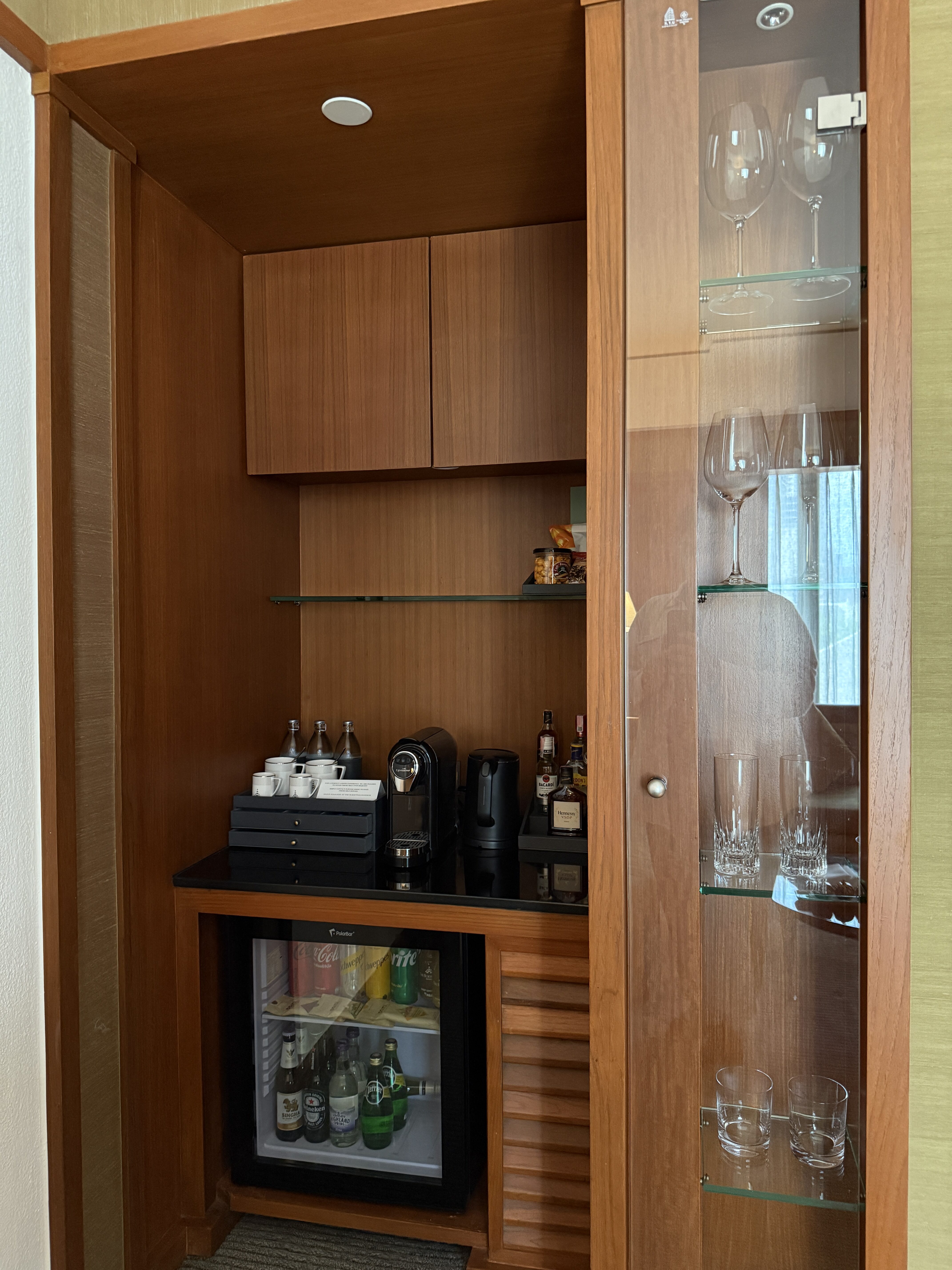 The Sukhothai Bangkok minibar area