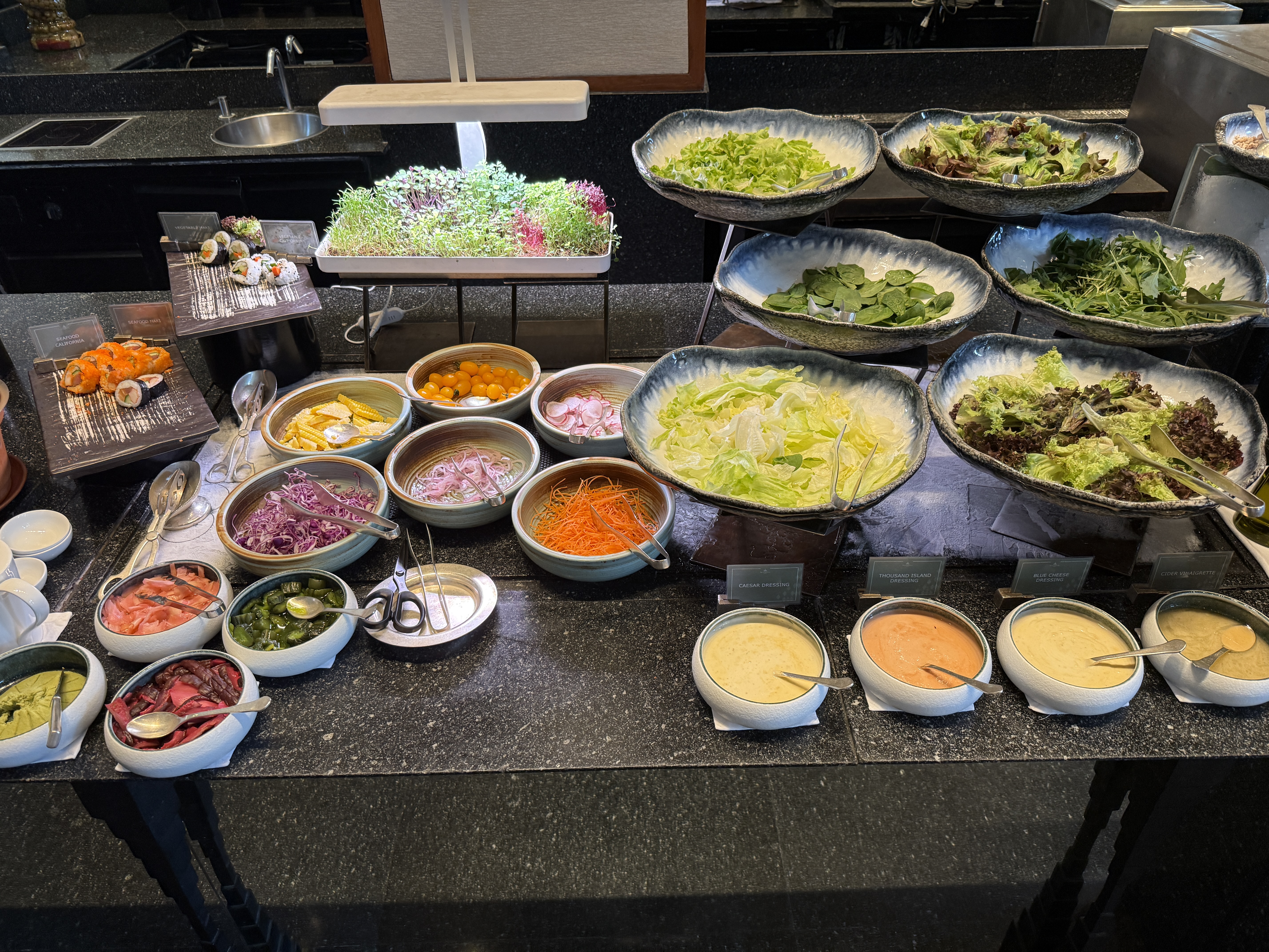 The Sukhothai Bangkok salad bar