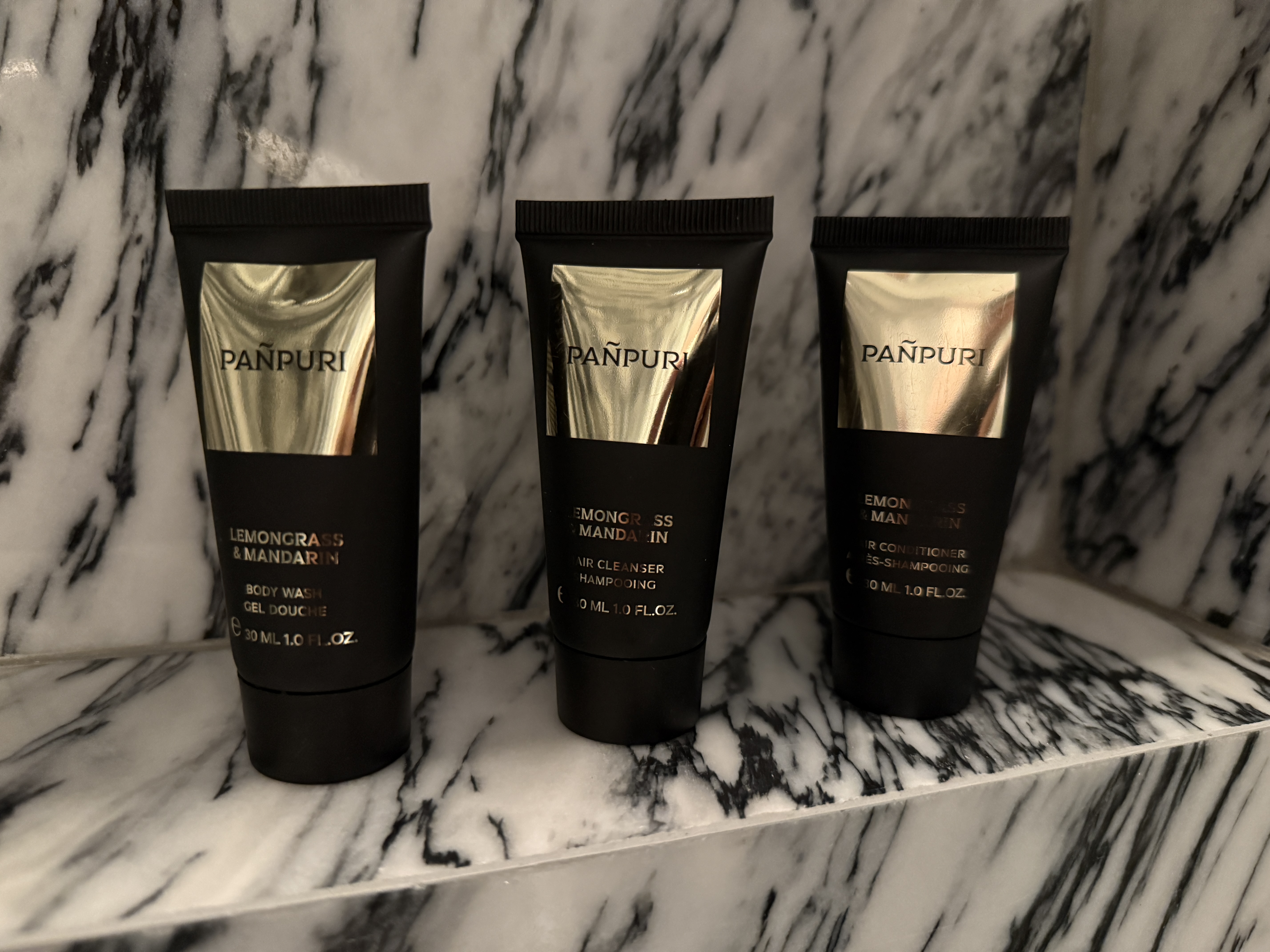 The Sukhothai Bangkok shower toiletries
