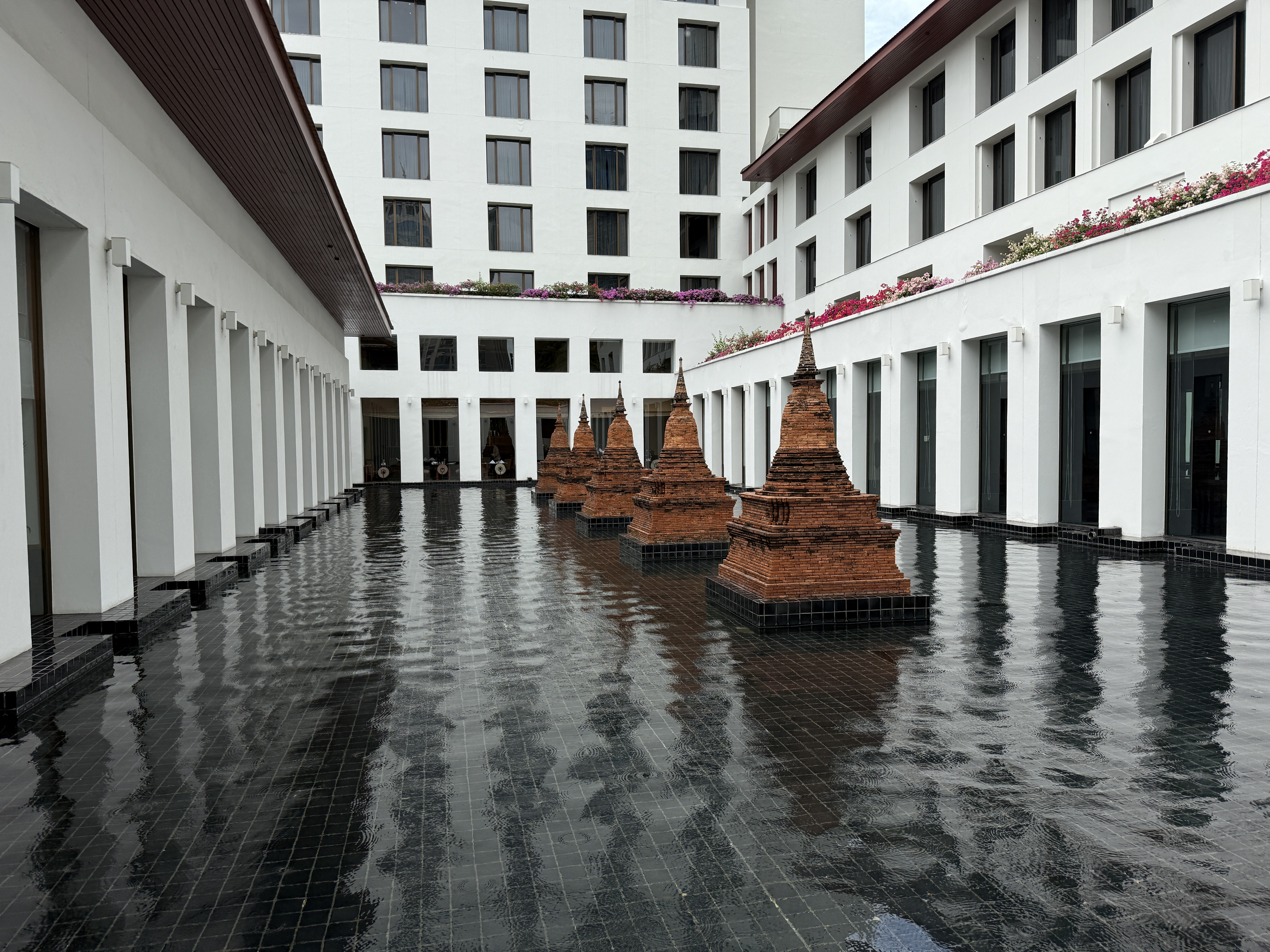 The Sukhothai Bangkok stupas