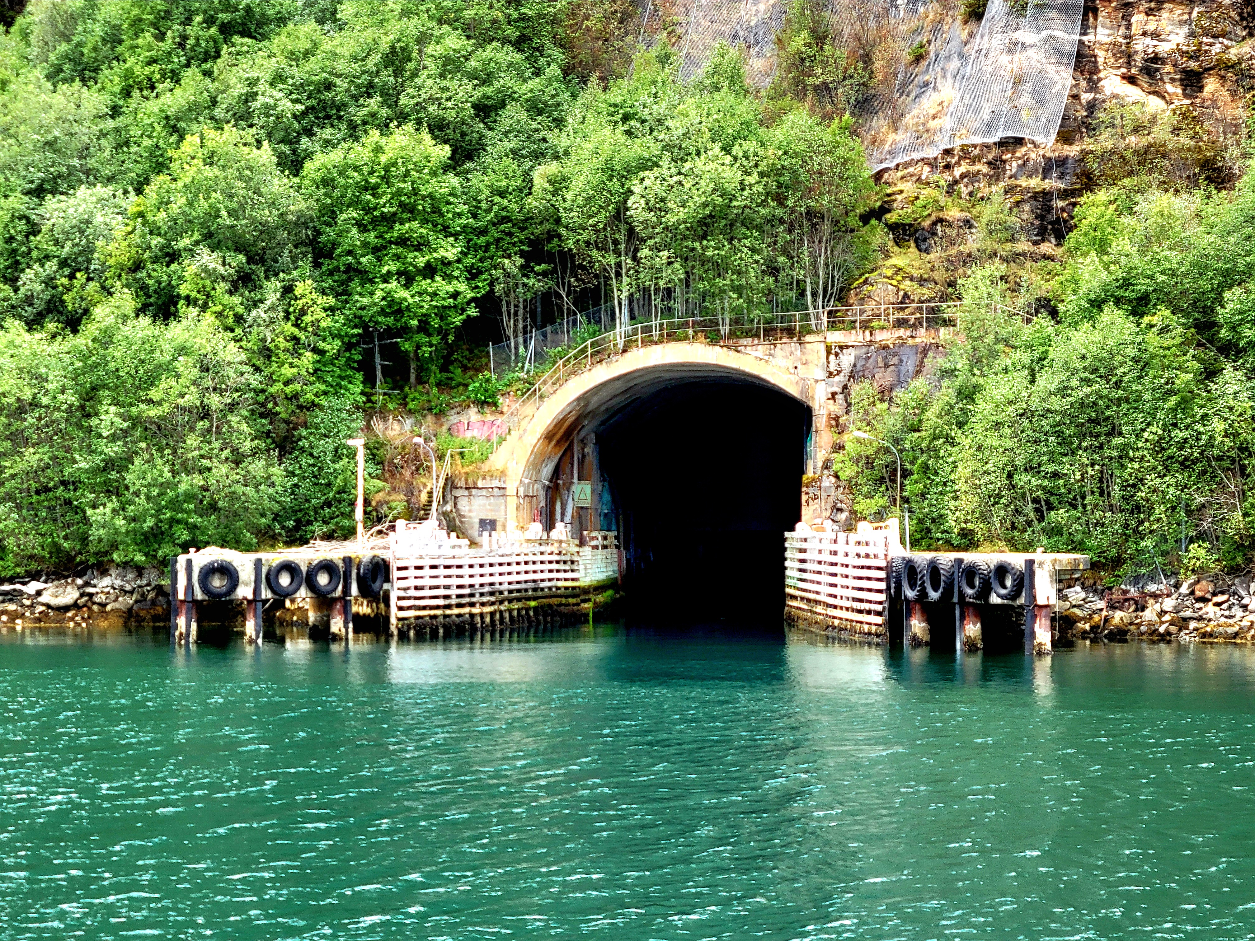 Tromso Norway Olavsvern Tunnel