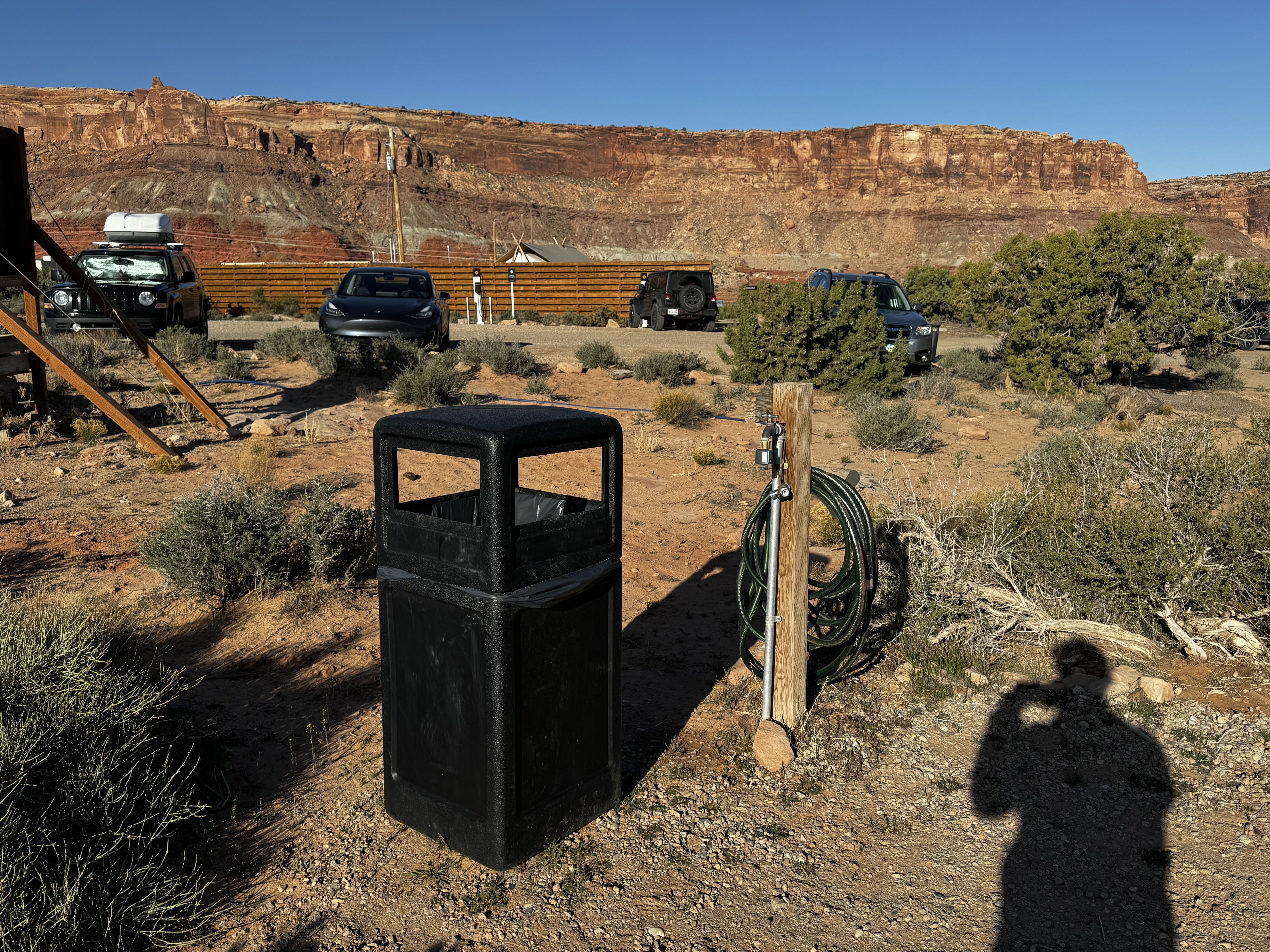 Under Canvas Moab hose