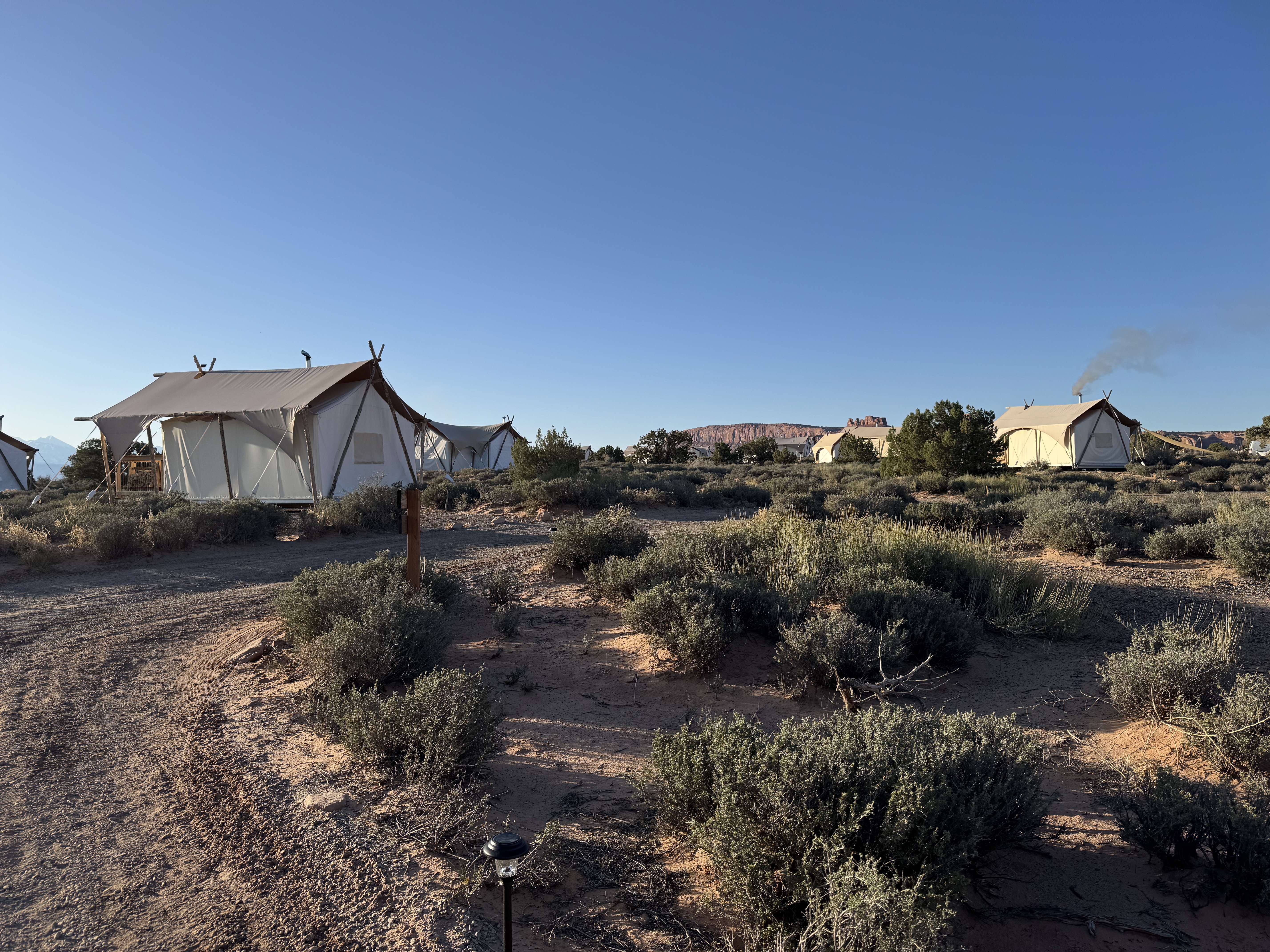 Under Canvas Moab tents