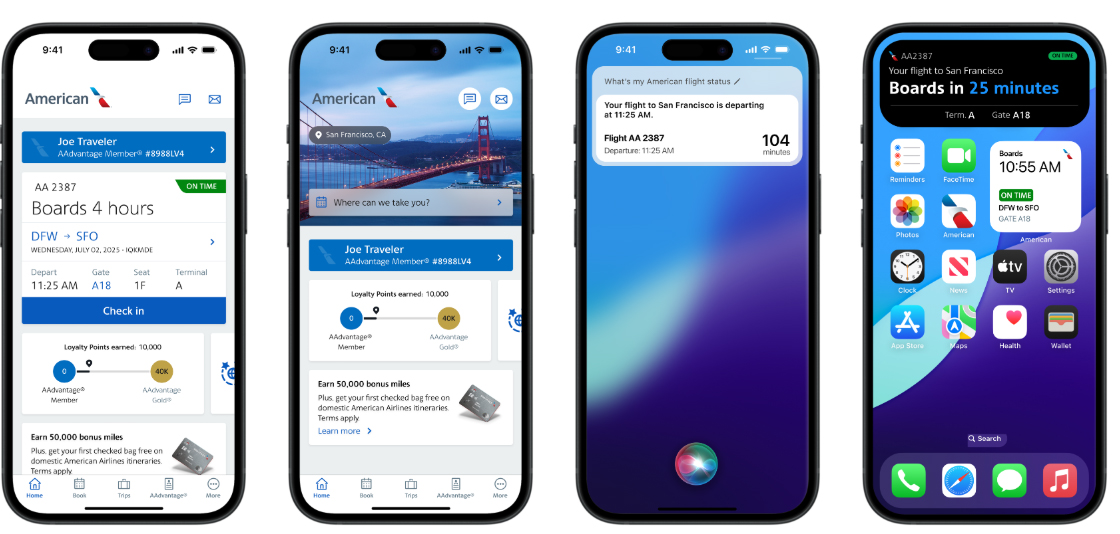 american airlines 2025 revamped app