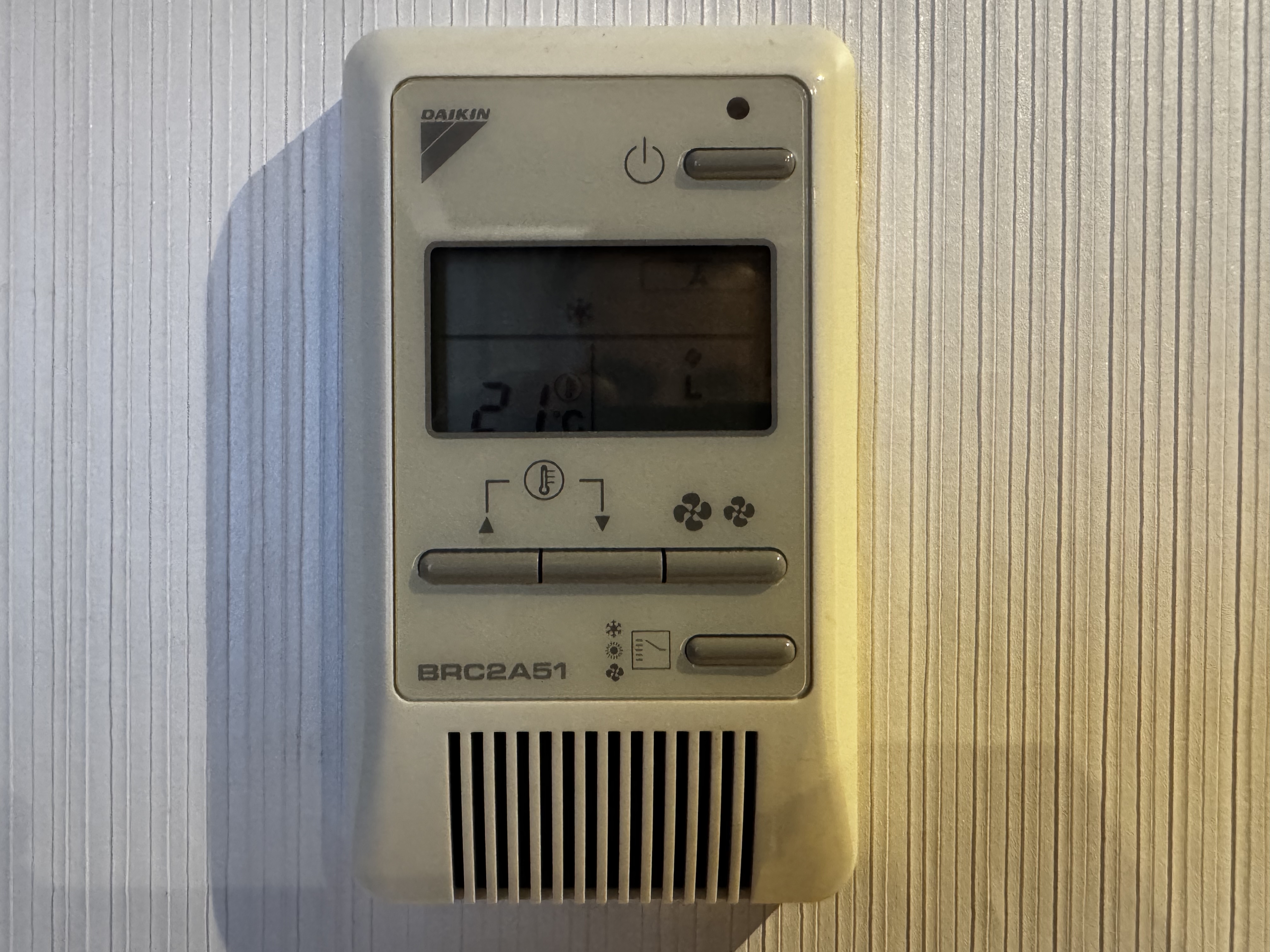AC Hotel La Finca bedroom thermostat AC Hotel La Finca bedroom thermostat