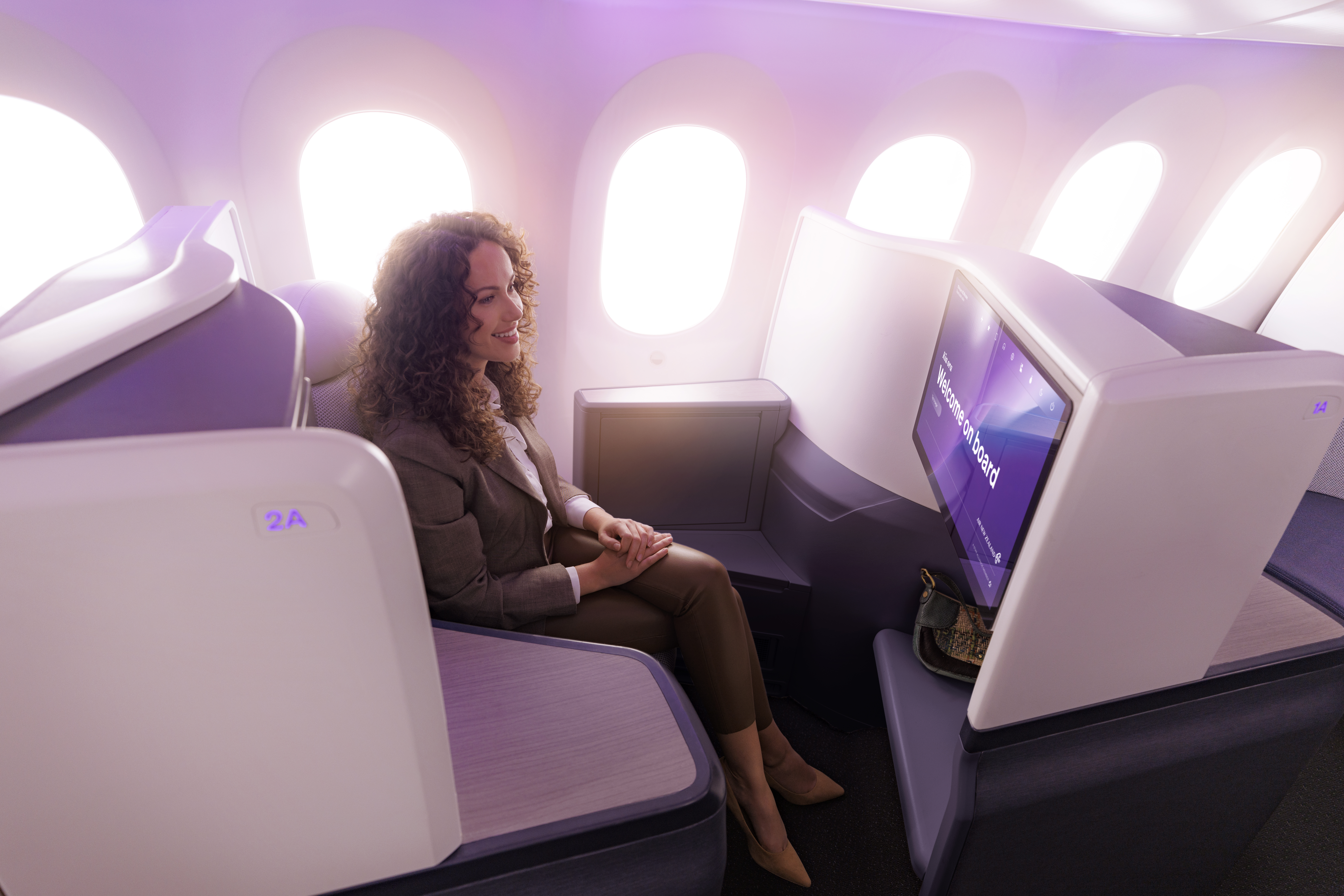 Air New Zealand Dreamliner new business class seat Air New Zealand Dreamliner new business class seat