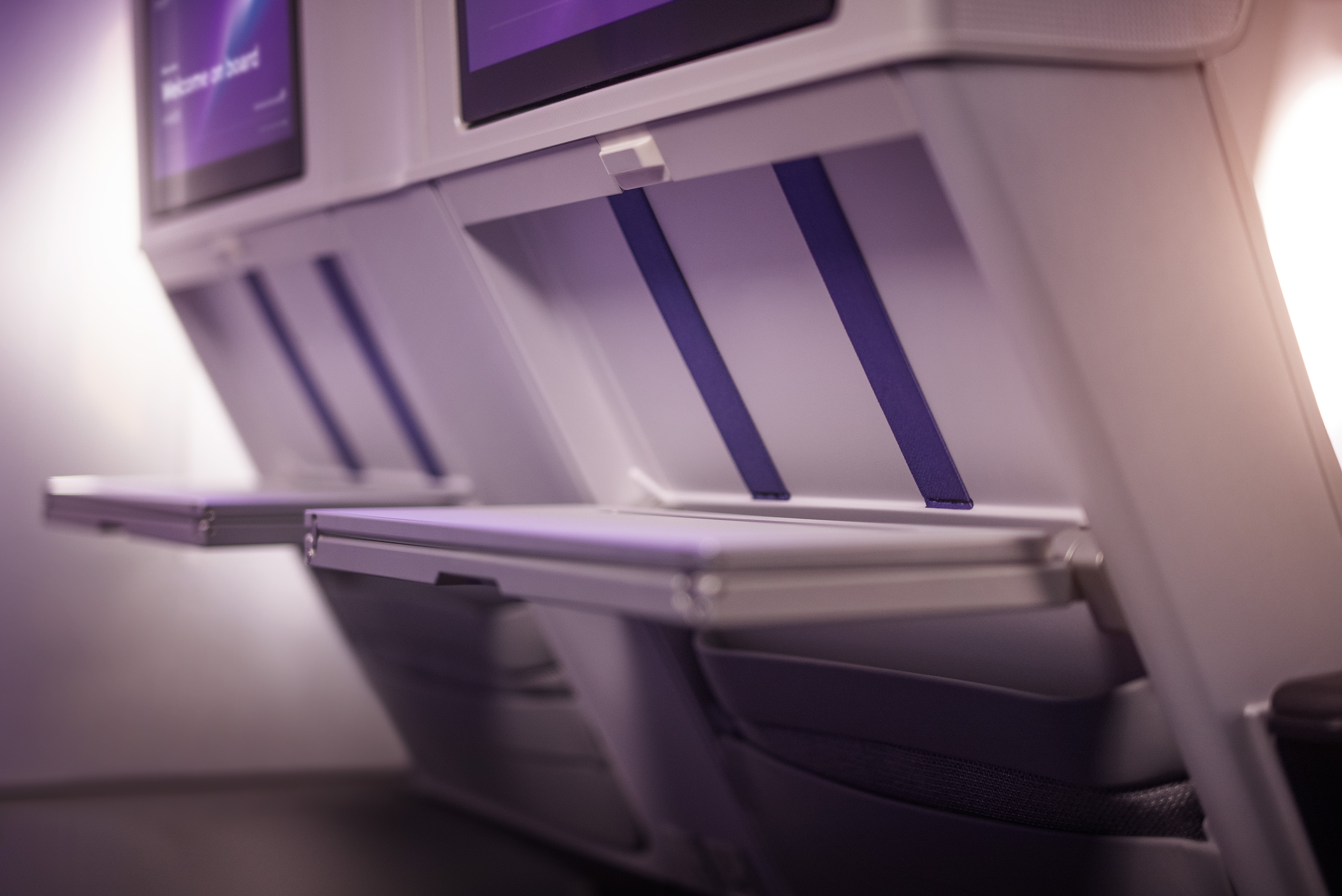 Air New Zealand new premium economy stowage Air New Zealand new premium economy stowage